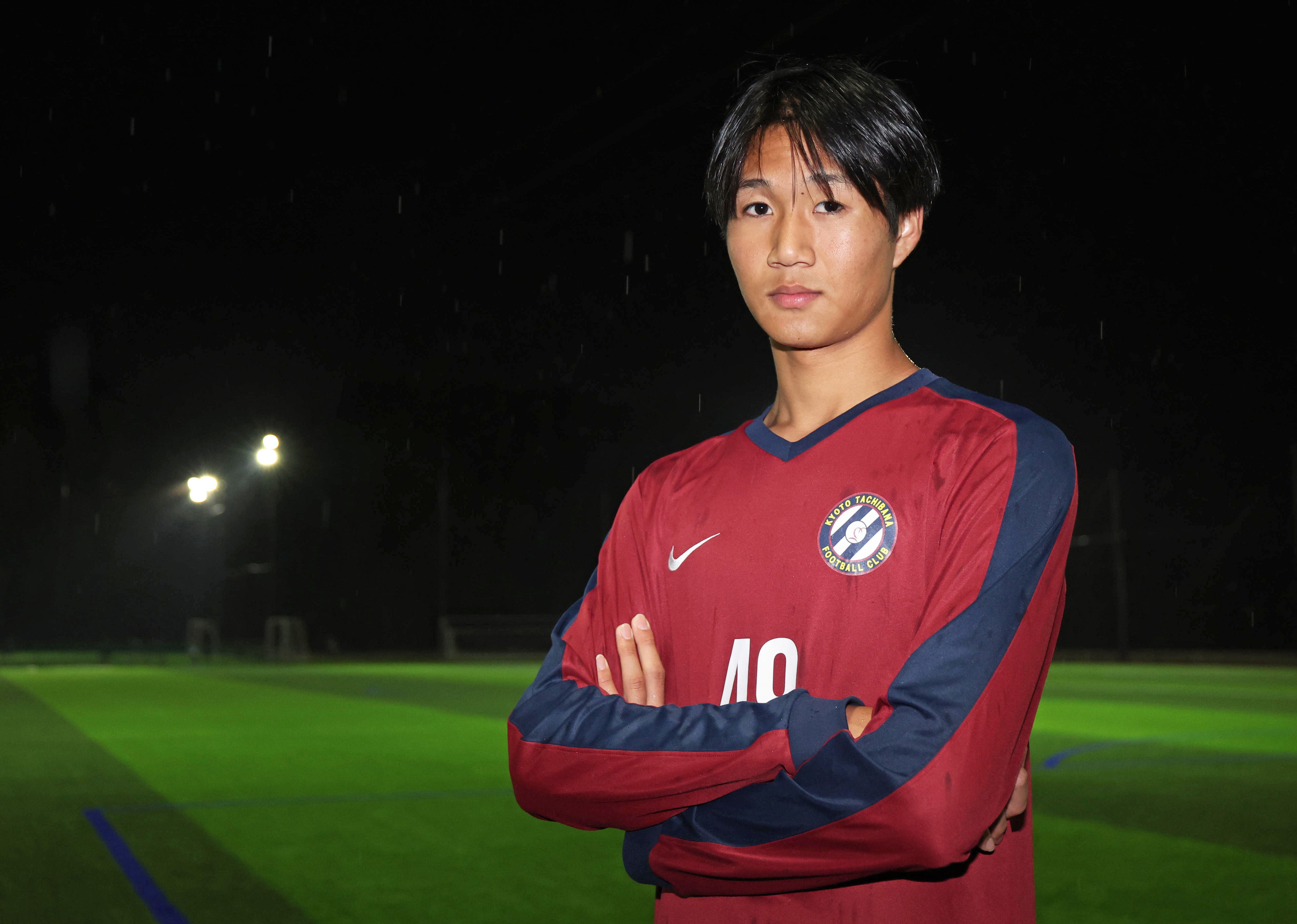 選手支給京都橘練習試合ユニ 冬のアオハル】J1神戸内定の京都橘・伊藤湊太「ふさわしいプレーを