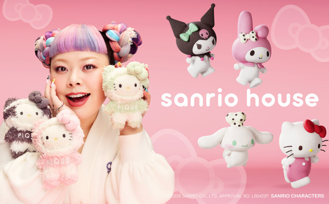 マッシュグループが新ブランド「sanrio house」を立ち上げ コラボ第一