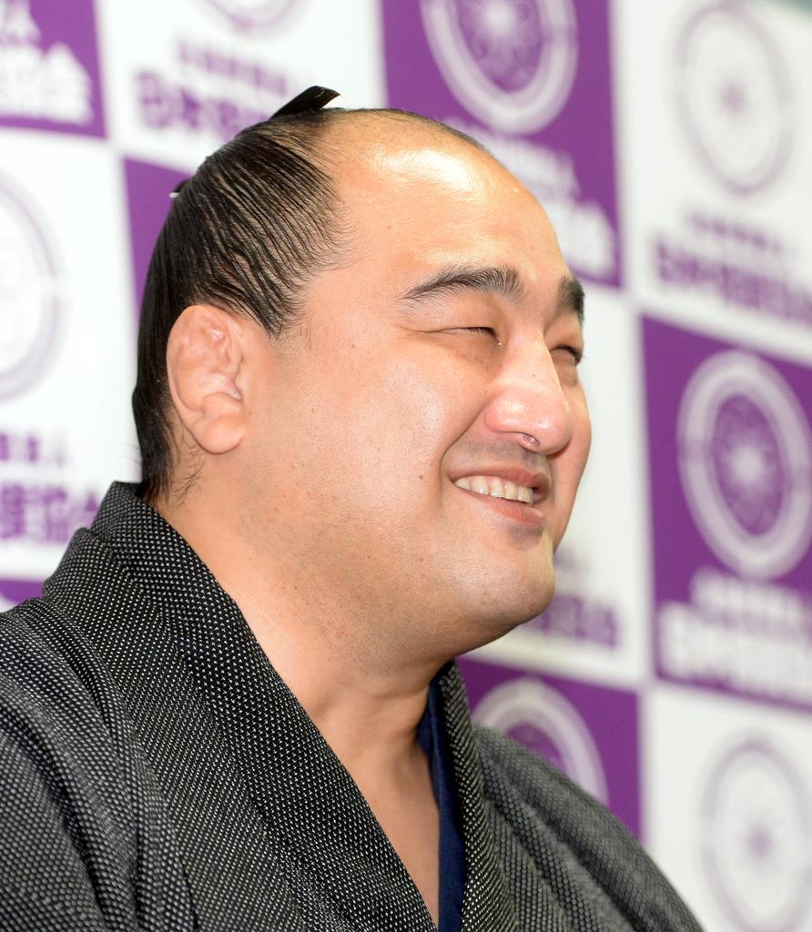 安美錦が引退会見 幸せ 良い相撲人生だった 産経ニュース