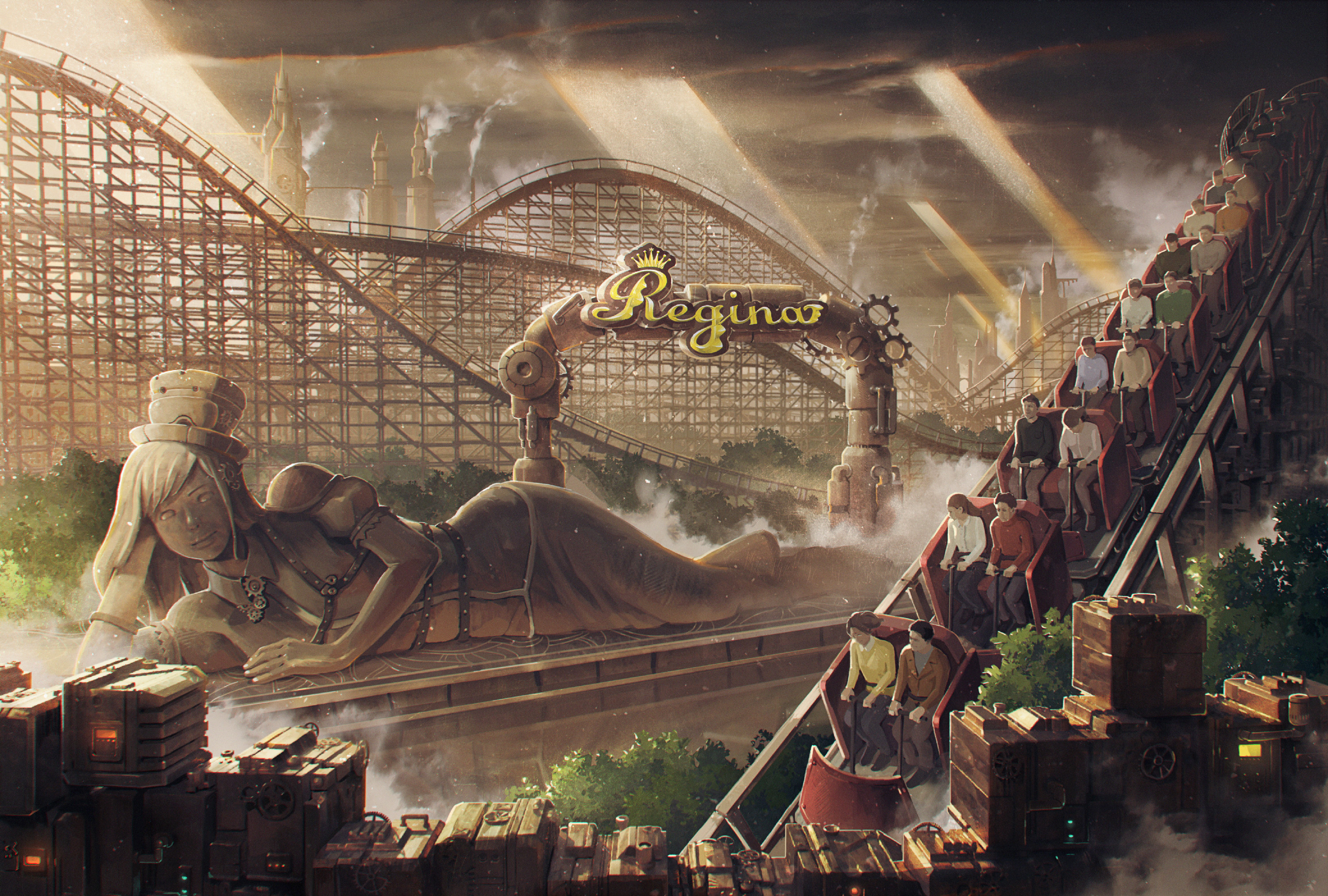 水上木製コースター ５年春に復活 東武動物公園 産経ニュース