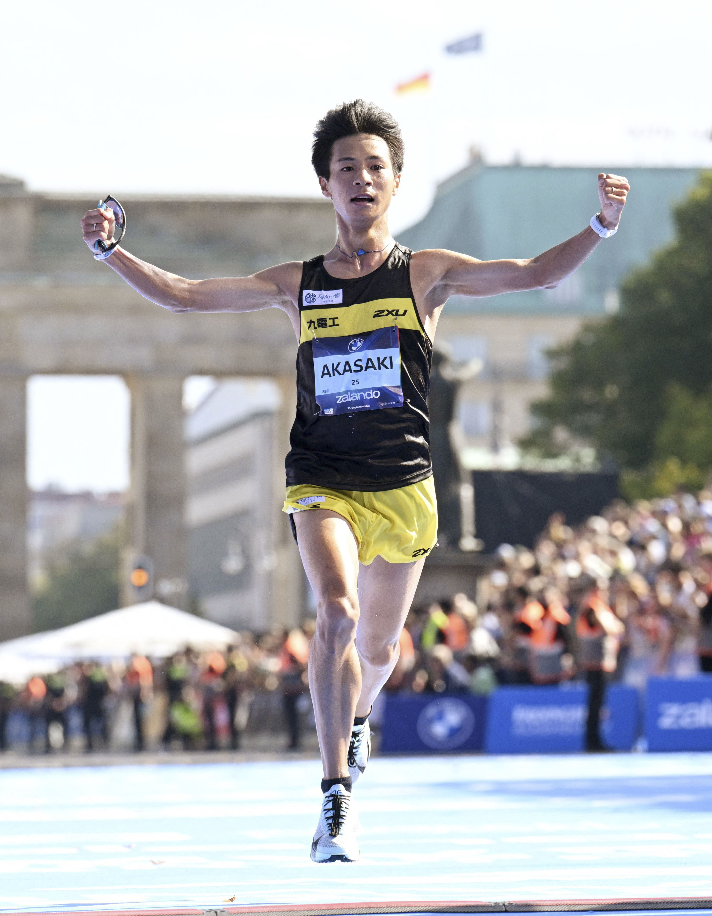 ベルリン・マラソン 男子は赤崎暁が自己新記録で2位、MGCへ 女子は前田