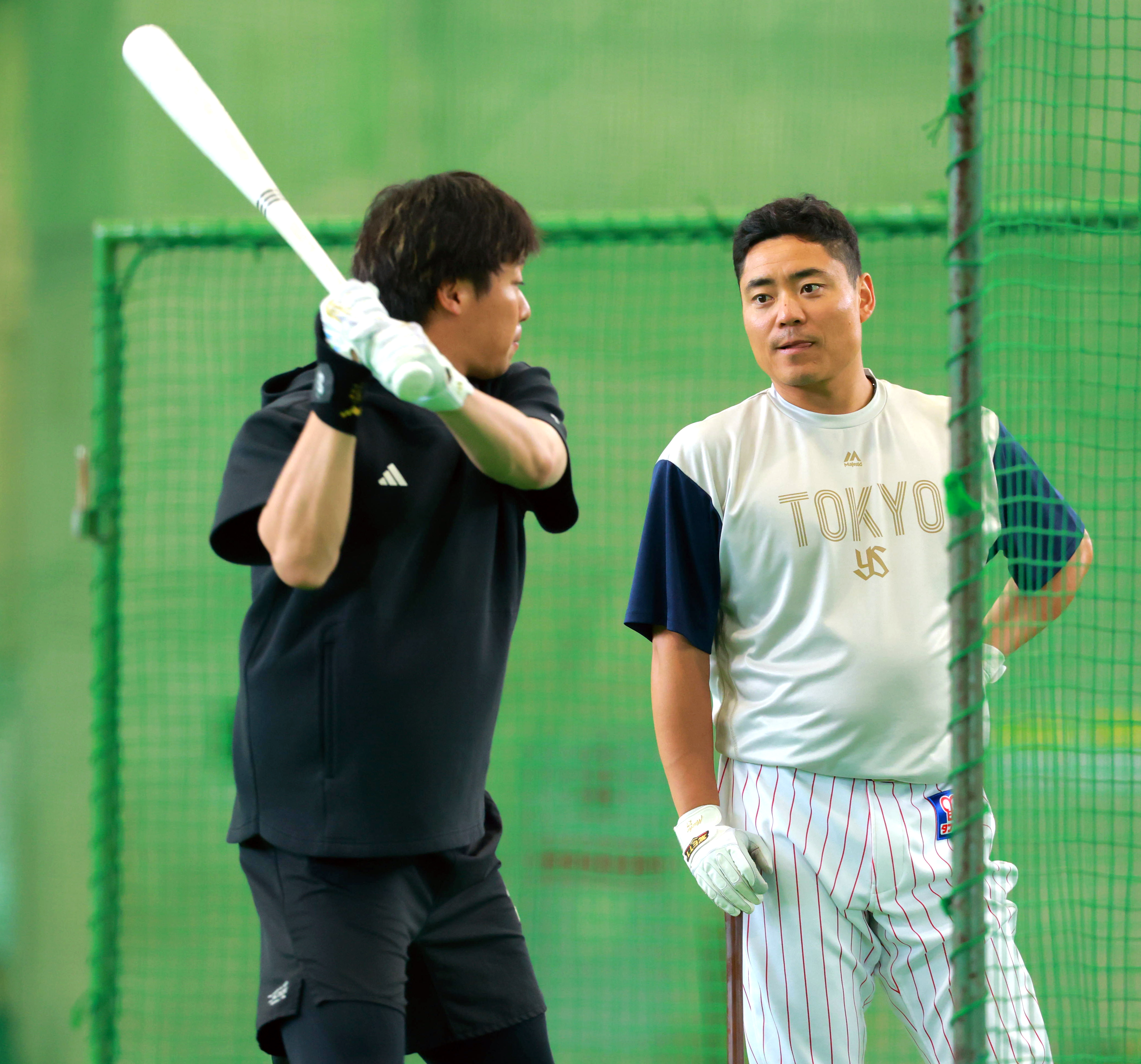 ヤクルト・中村悠平、山田からアドバイス「新たな発見もある」（写真