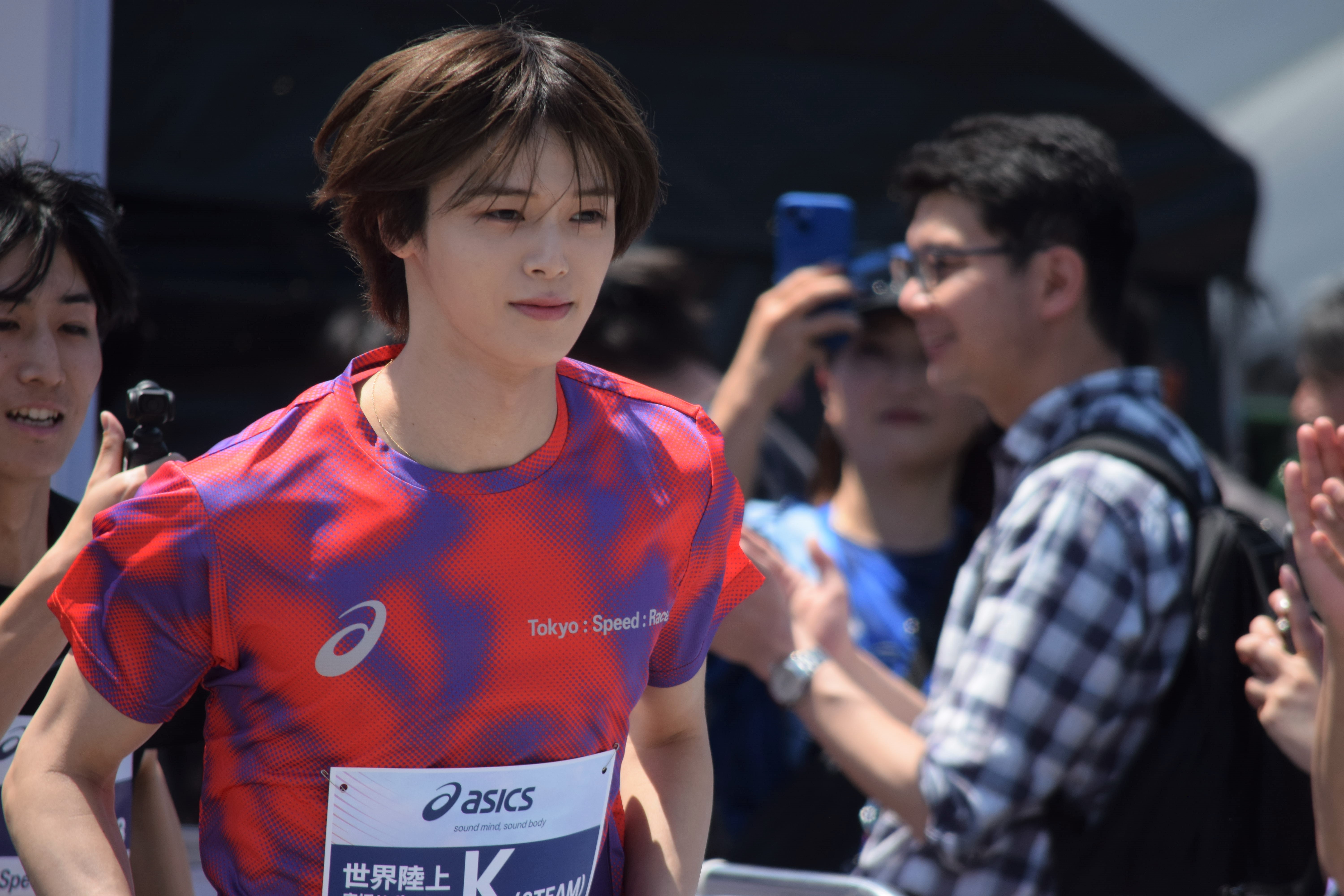 &TEAMのKが5キロを19分で完走「身体はアスリート、顔はアイドルで