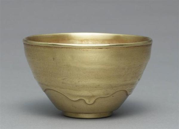 あさが来た」モデルの加島屋への贈り物、毛利家伝来の黄金茶碗公開