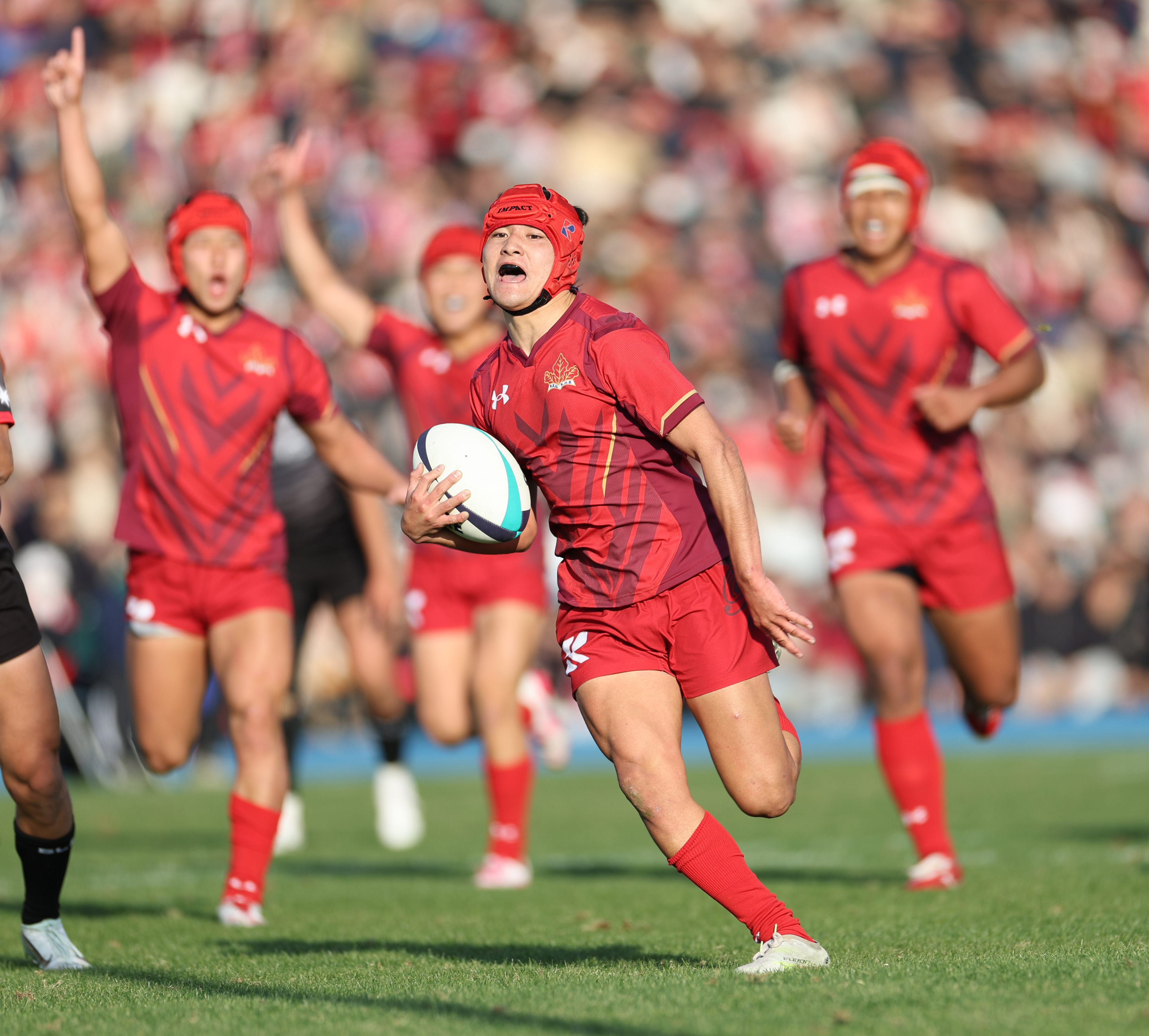 流経大柏ラグビー　公式戦短パン　L 高校ラグビー】流経大柏は43－3で快勝 2回戦はシード校の国学院栃木と