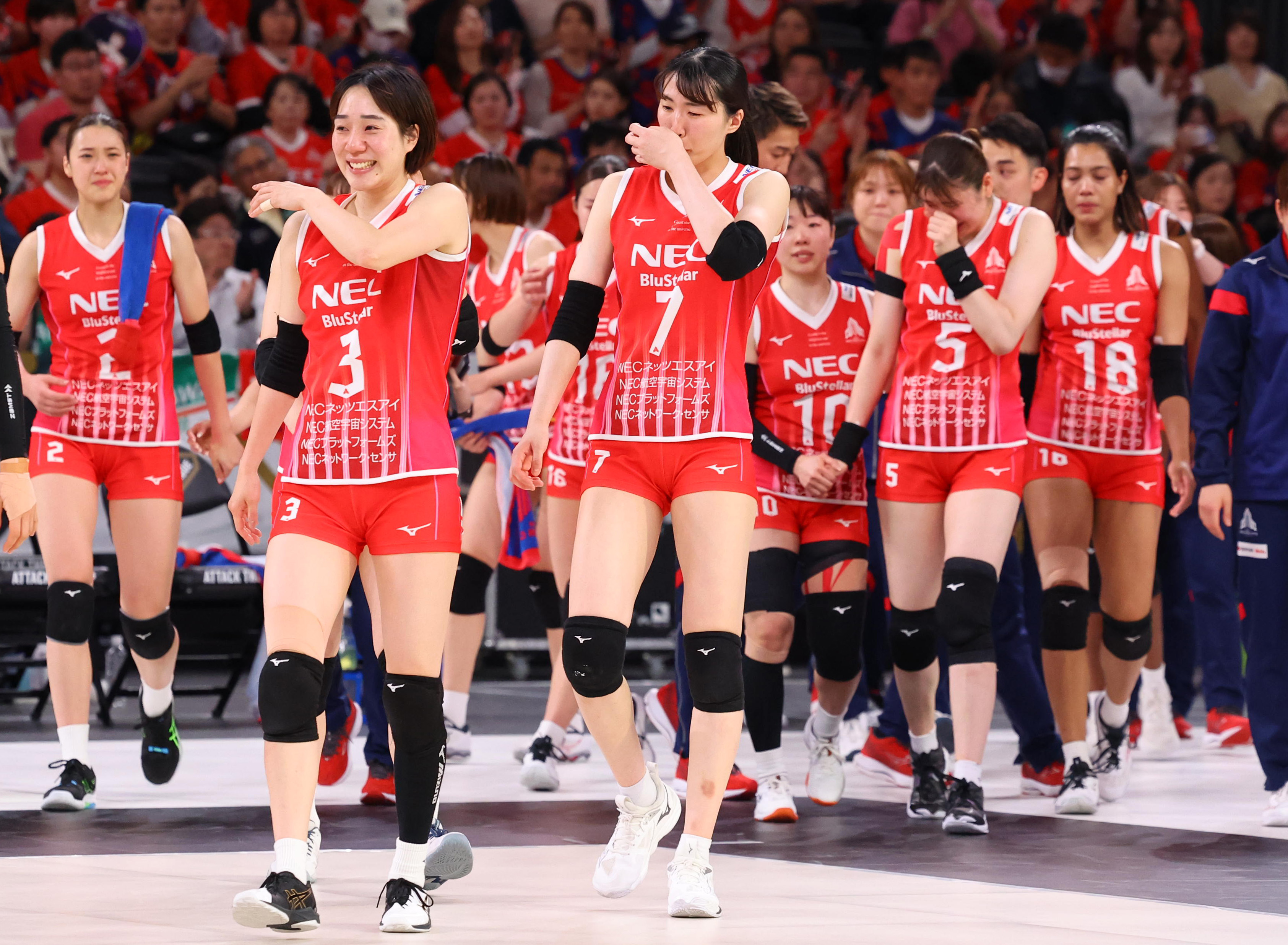 SVリーグオールスター 佐藤淑乃 オーセンティックユニフォーム NEC川崎 XO SVリーグオールスター🏐 キティちゃんユニフォームがバッチリ決まって