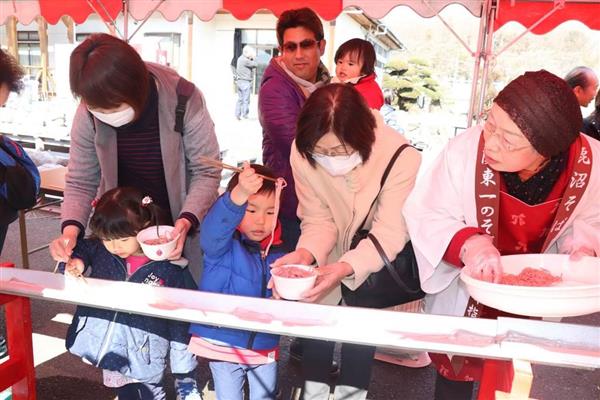 流し いちごそば に舌鼓 鹿沼 産経ニュース