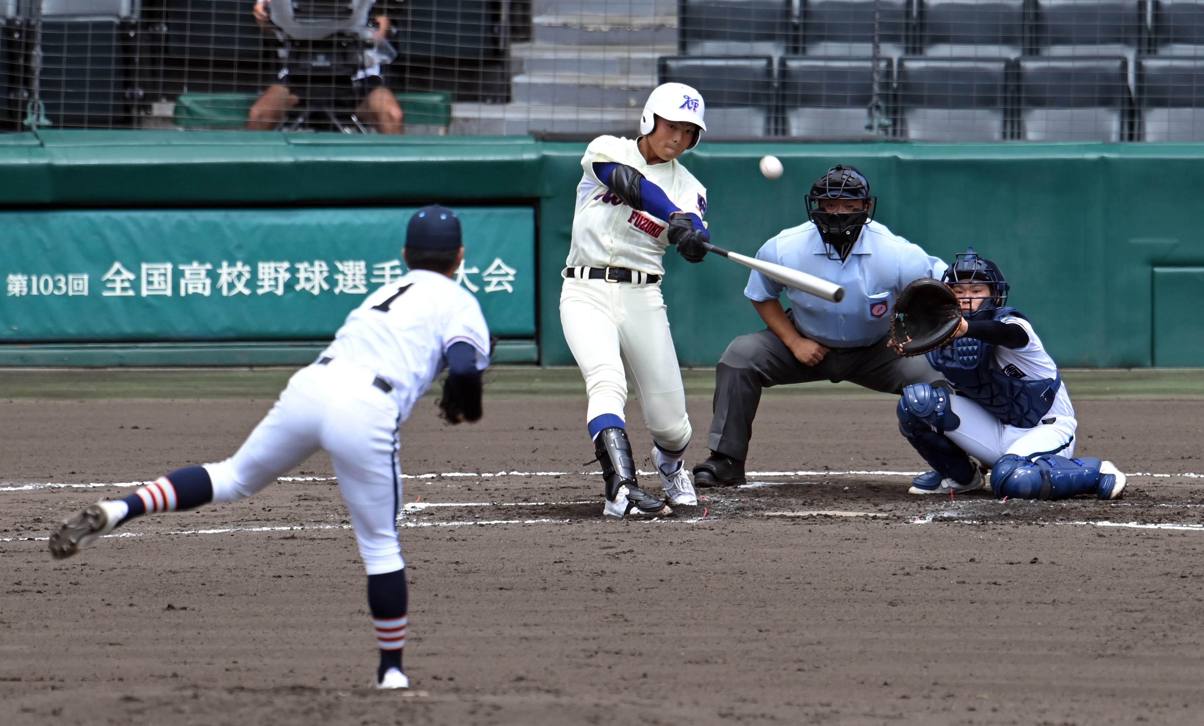 試合結果 第９日第２試合 ２回戦 神戸国際大付 兵庫 ４ ３高川学園 山口 甲子園 サンスポ