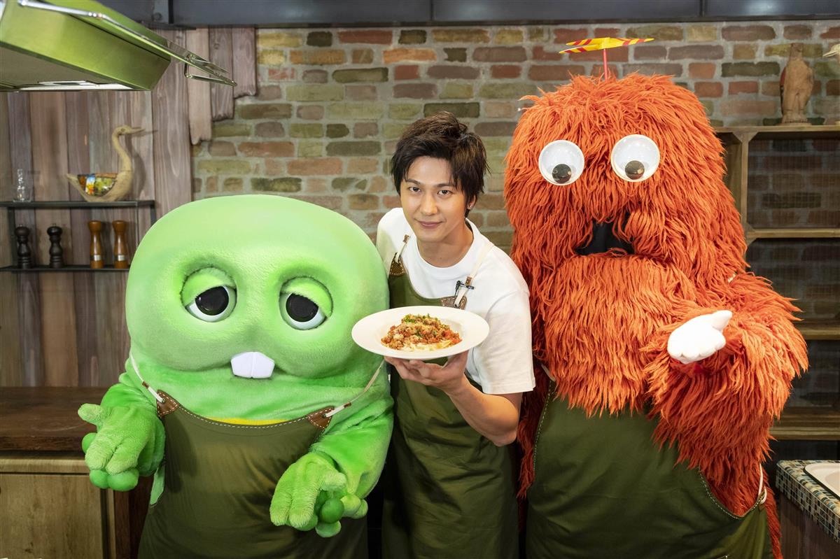 速水もこみちとガチャピン、ムックの料理YouTubeチャンネルが