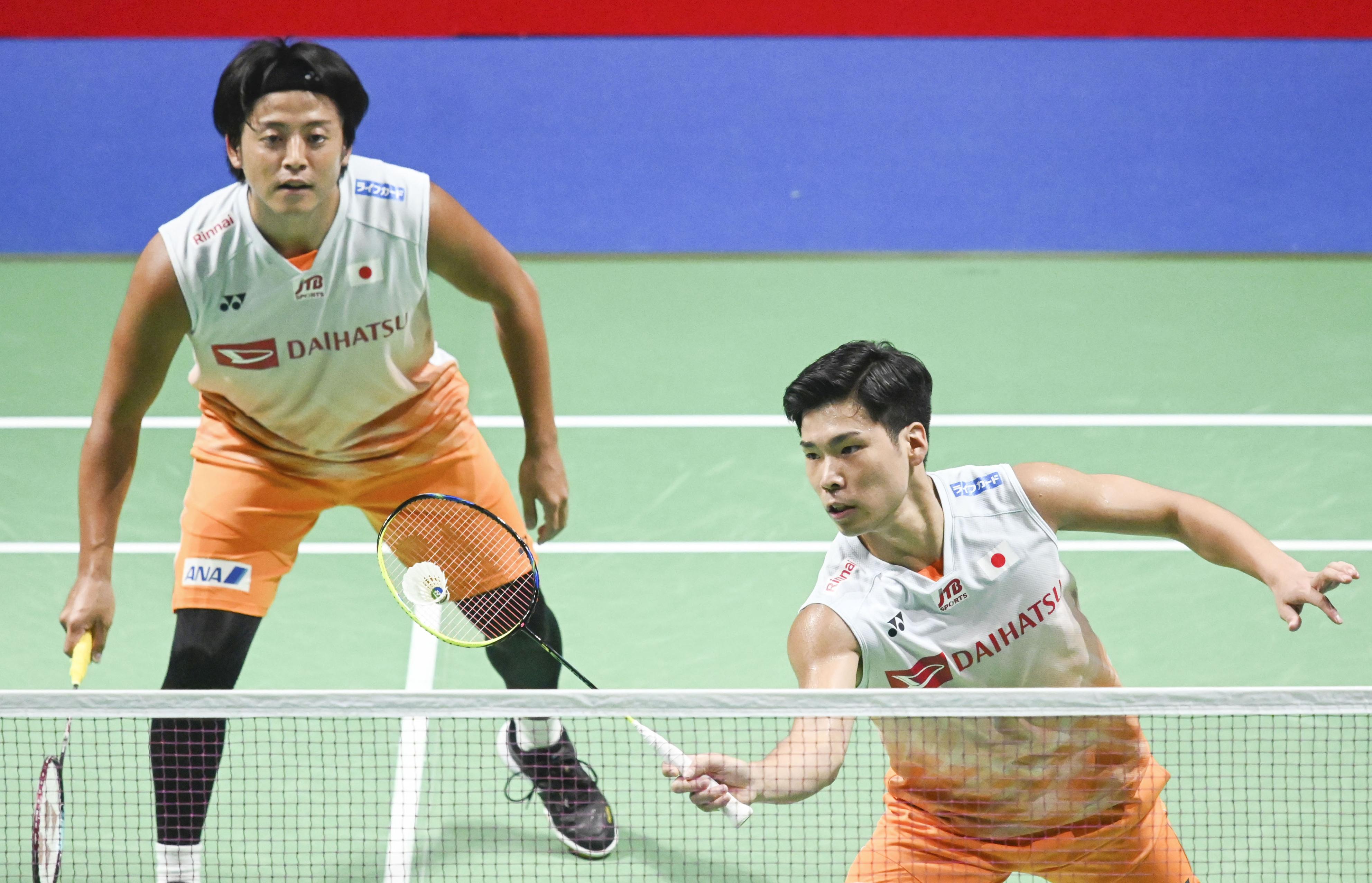 古賀 斎藤組 ホキコバに食らいつく １回戦で中国ペアに快勝 バドミントン サンスポ