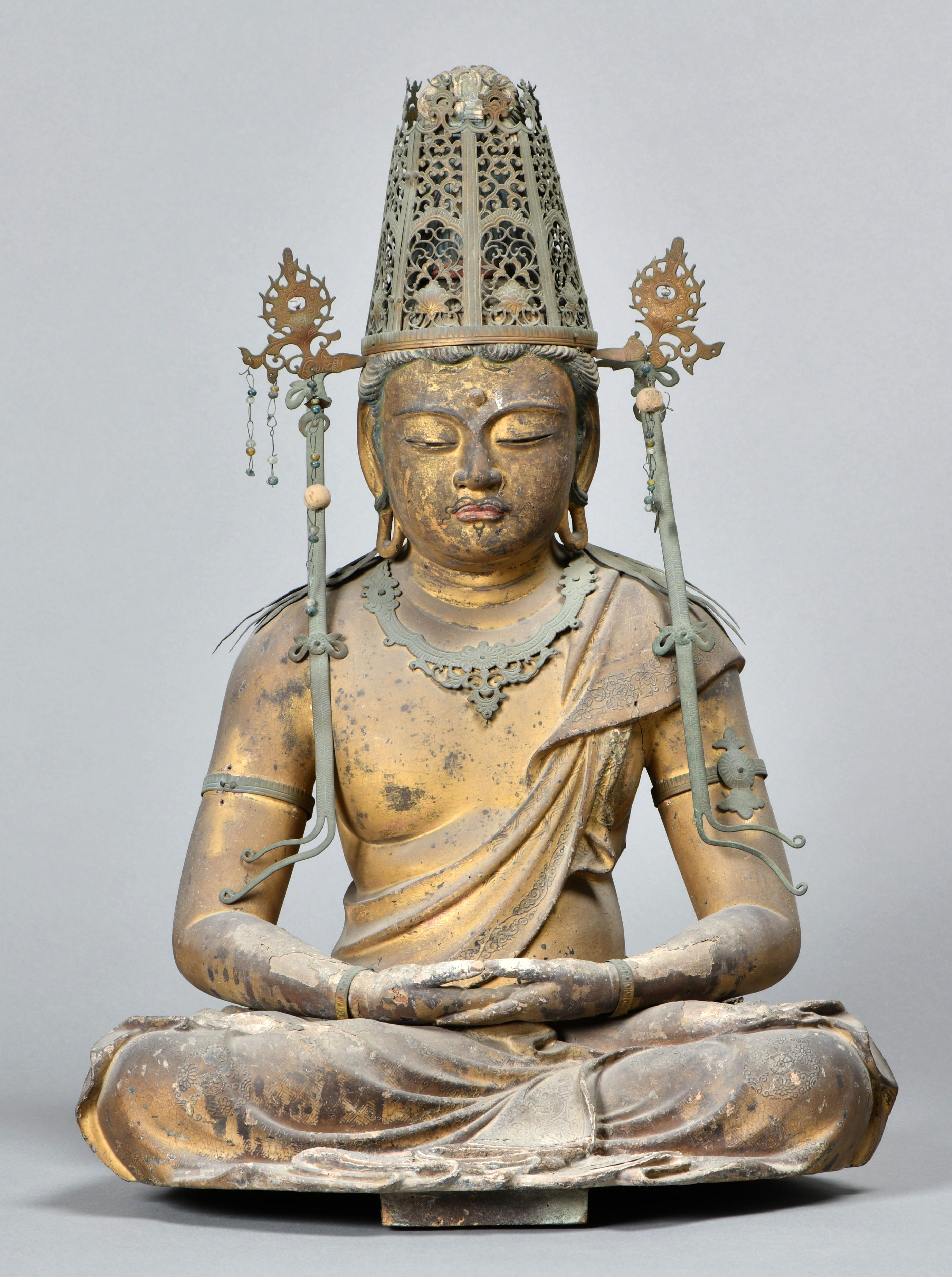 弥勒菩薩 弥勒菩薩の頭部から紙 南北朝期、仏師や時期記す? - 産経ニュース