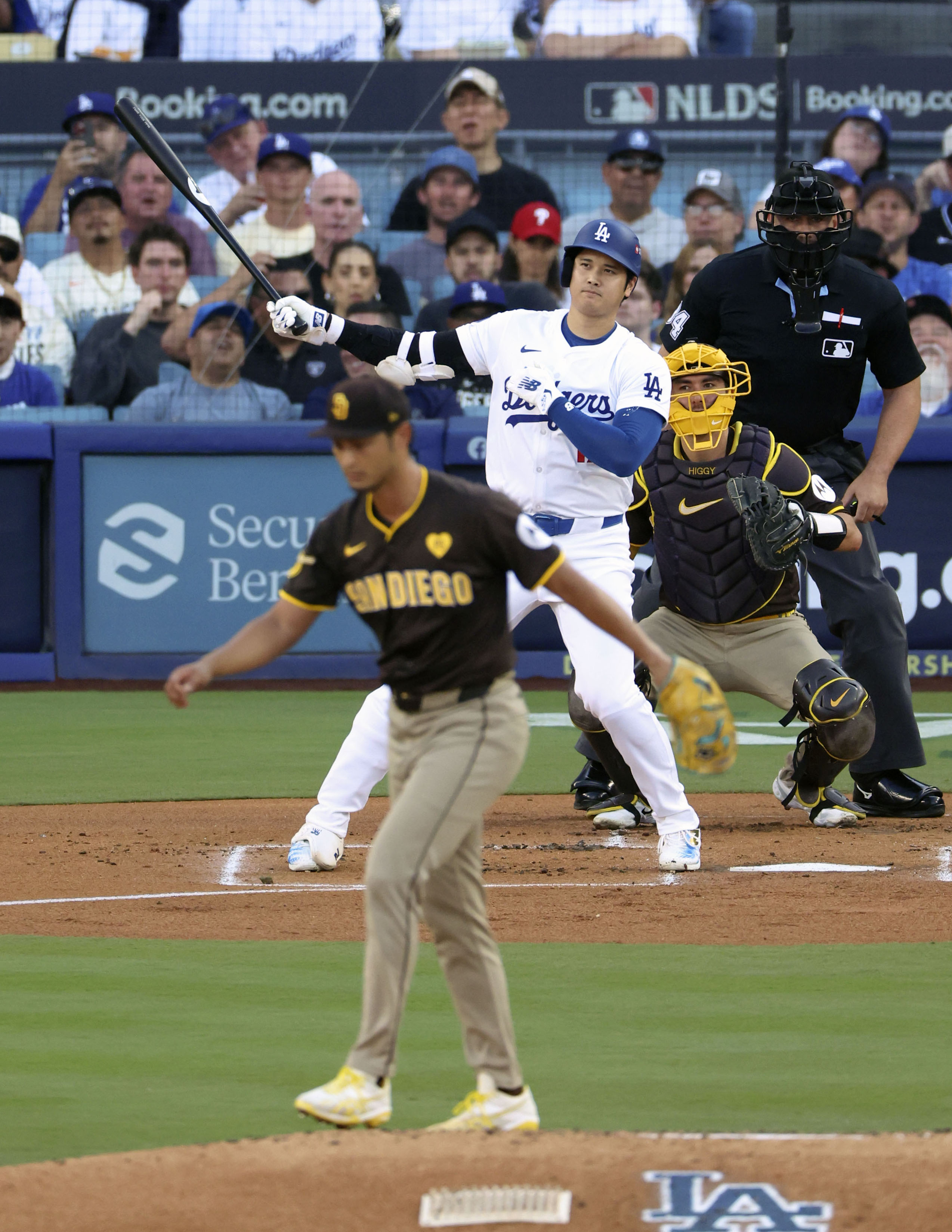 実投球　ダルビッシュ有　LAドジャースvsパドレス　大谷翔平　MLB topps 実投球 ダルビッシュ有 LAドジャースvsパドレス 大谷翔平 MLB