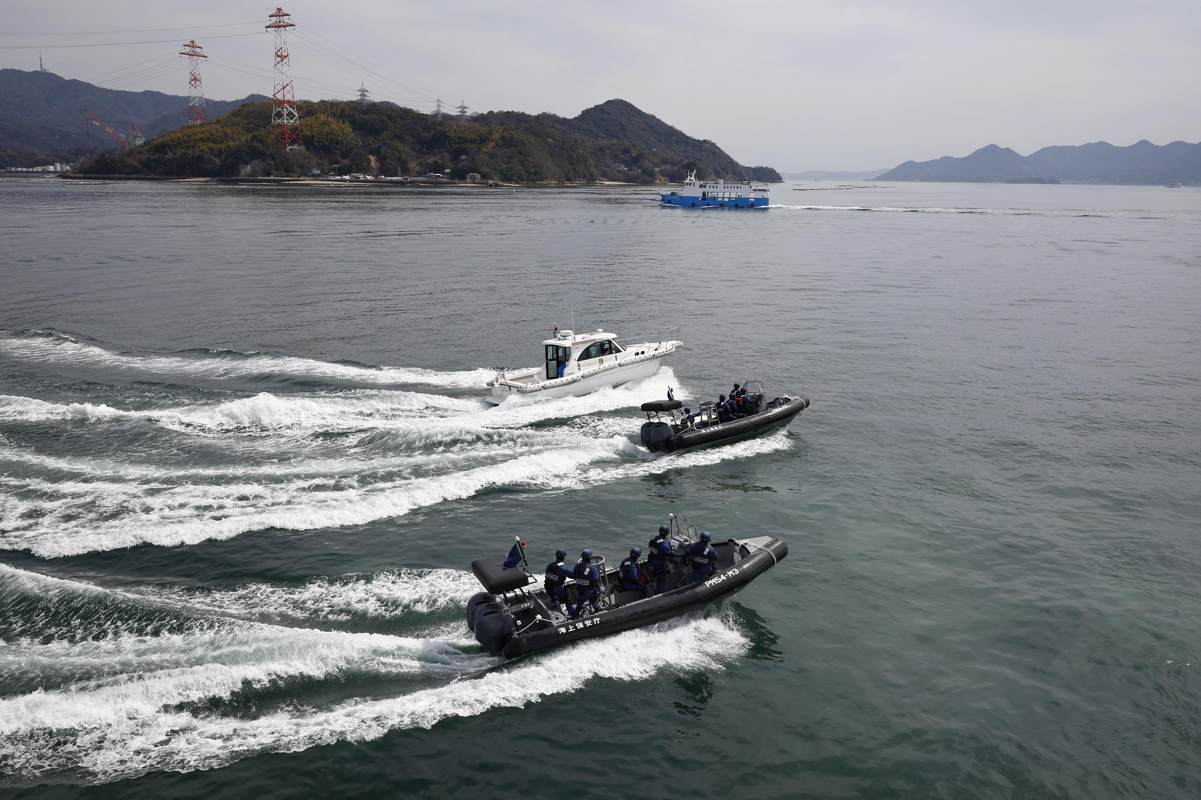 フォト】G7向け大規模海上訓練 広島、大型巡視船6隻集結 - 産経ニュース