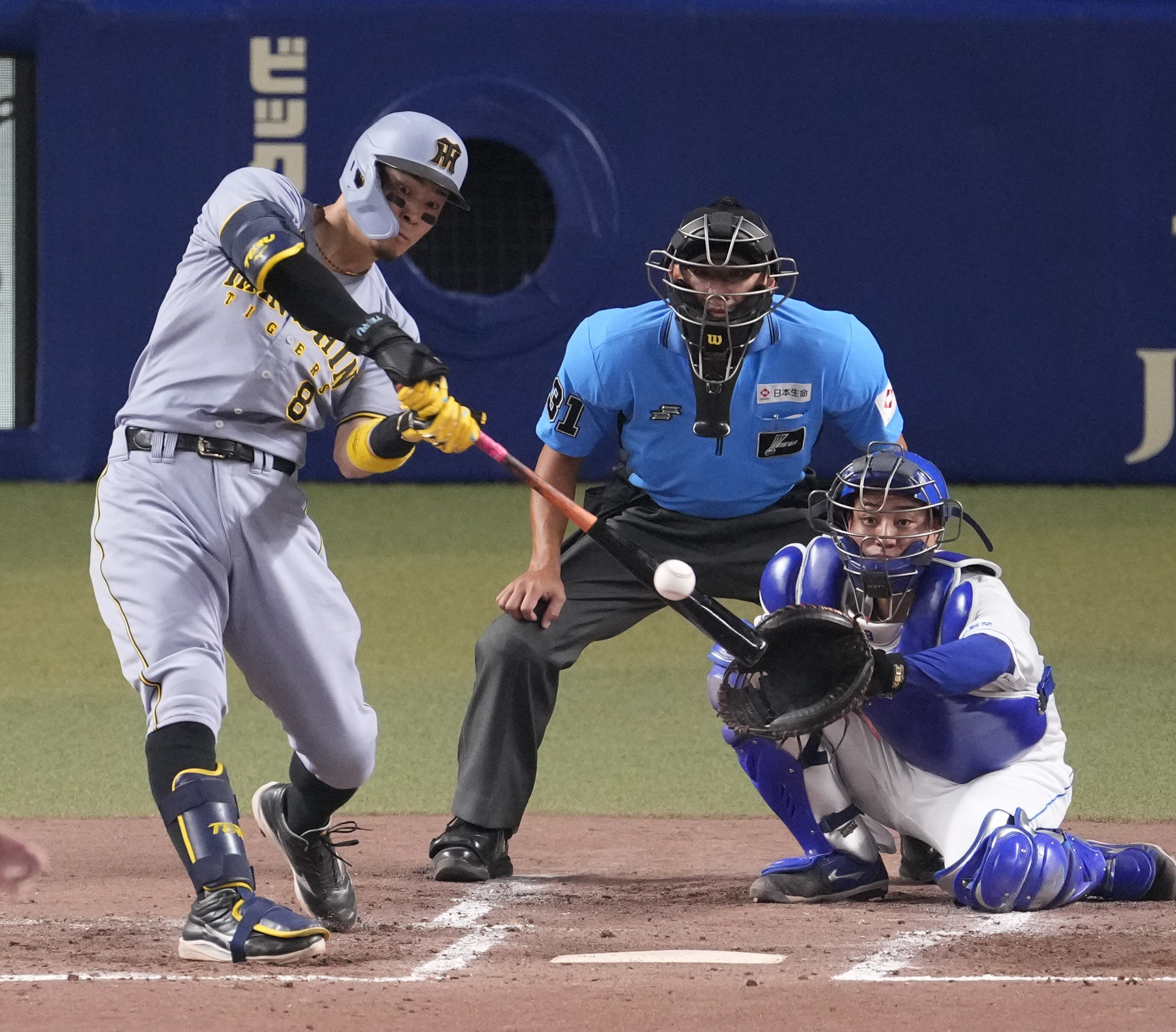 阪神・佐藤輝明、今季5度目の猛打賞「いいスイングができた」 - サンスポ