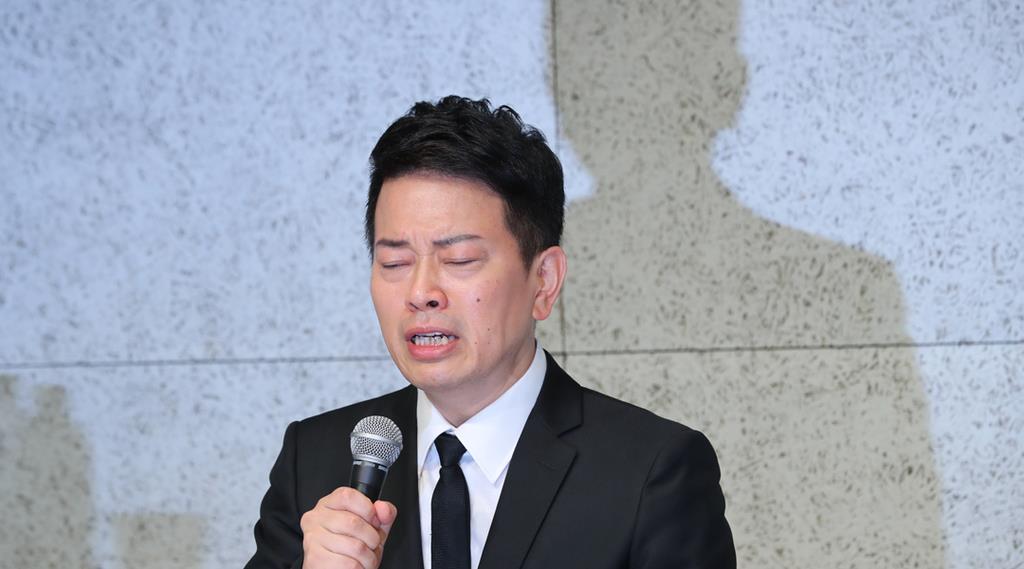 宮迫さん 田村さん会見詳報 会見やったら 連帯責任で全員クビと言われた 1 2ページ 産経ニュース