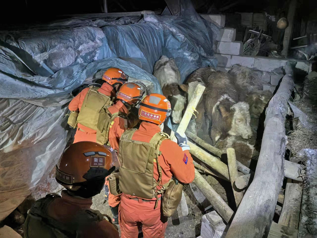 中国・新疆ウイグル自治区でM7．1の地震 キルギスとの国境付近