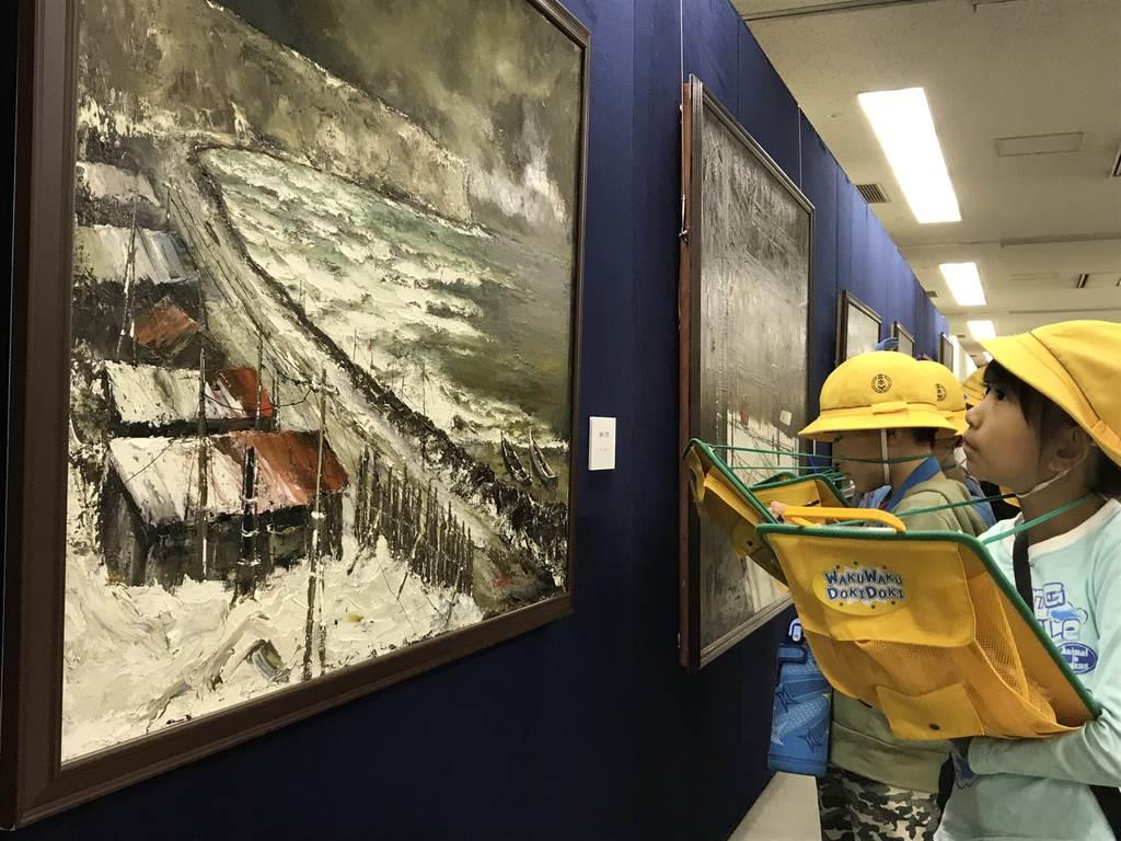 埼玉・越谷市の画家、高野元孝展 地元小学生が鑑賞 - 産経ニュース