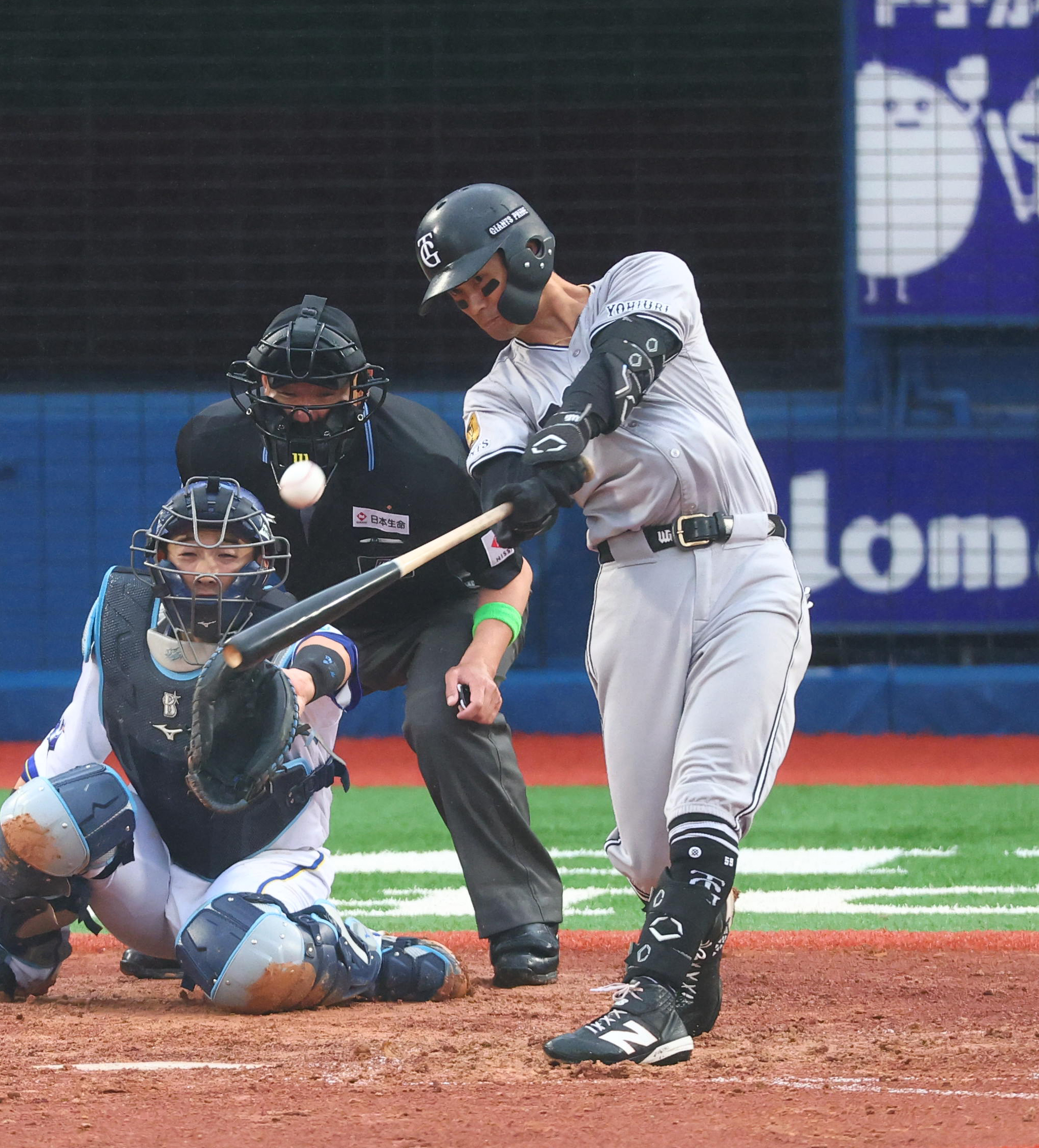 巨人・若林楽人「甘い球を強くスイングすることだけを…」 CS初出場で2