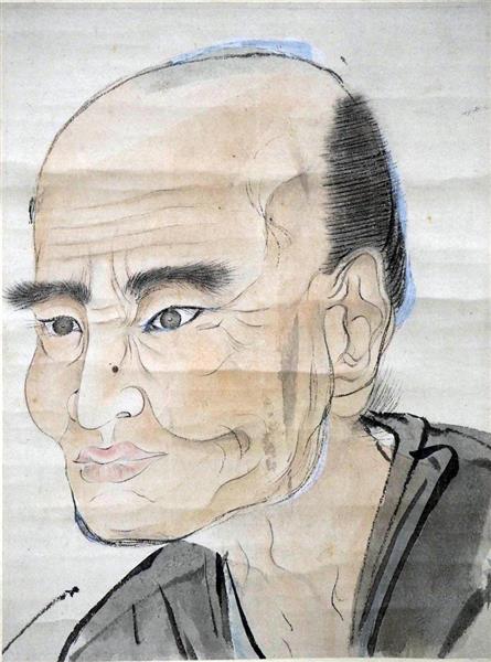 渡辺崋山 渡辺華山 寿老人像 江戸時代後期 文人画壇の大家 掛軸23111724 渡辺崋山 渡辺華山 寿老人像 江戸時代後期 文人画壇の大家 掛軸