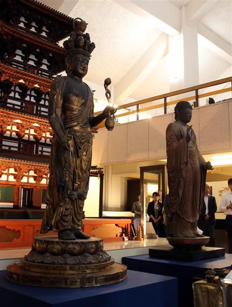 世界遺産の奈良・元興寺創建1300年 国宝・薬師如来立像が里帰り