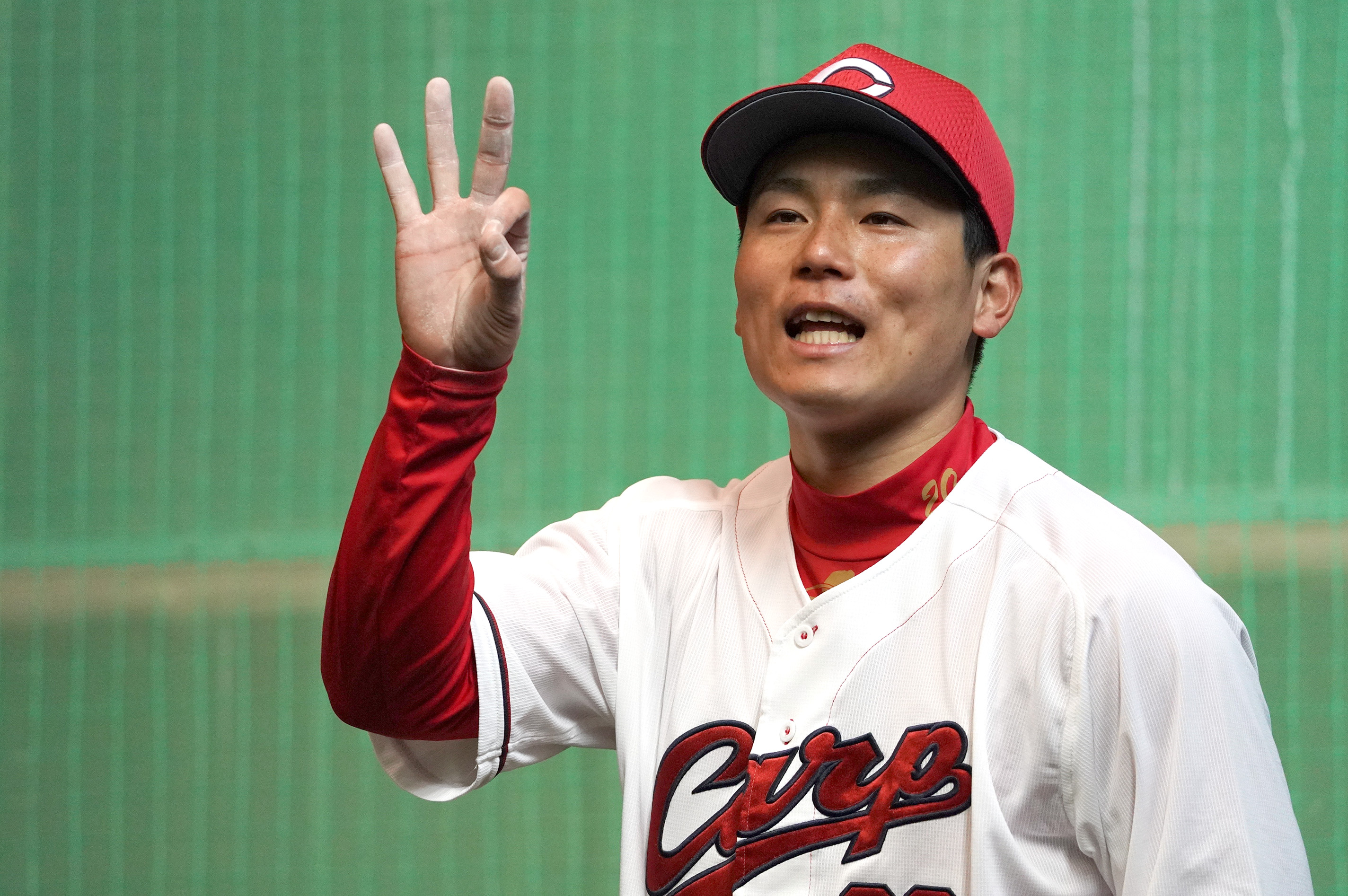 広島・栗林良吏が登場曲をメジャーで人気のアノ曲に変更「康晃さんがファンの皆さんと九回を作りあげる雰囲気に憧れていた」