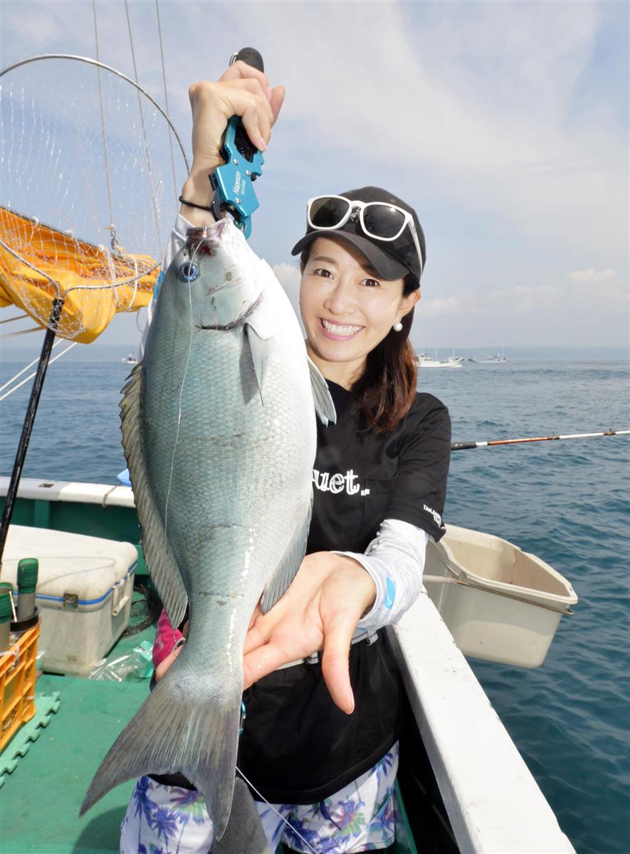 村西利恵アナ 尾長グレ４０センチオーバー 関西フィッシング 1 2ページ サンスポ