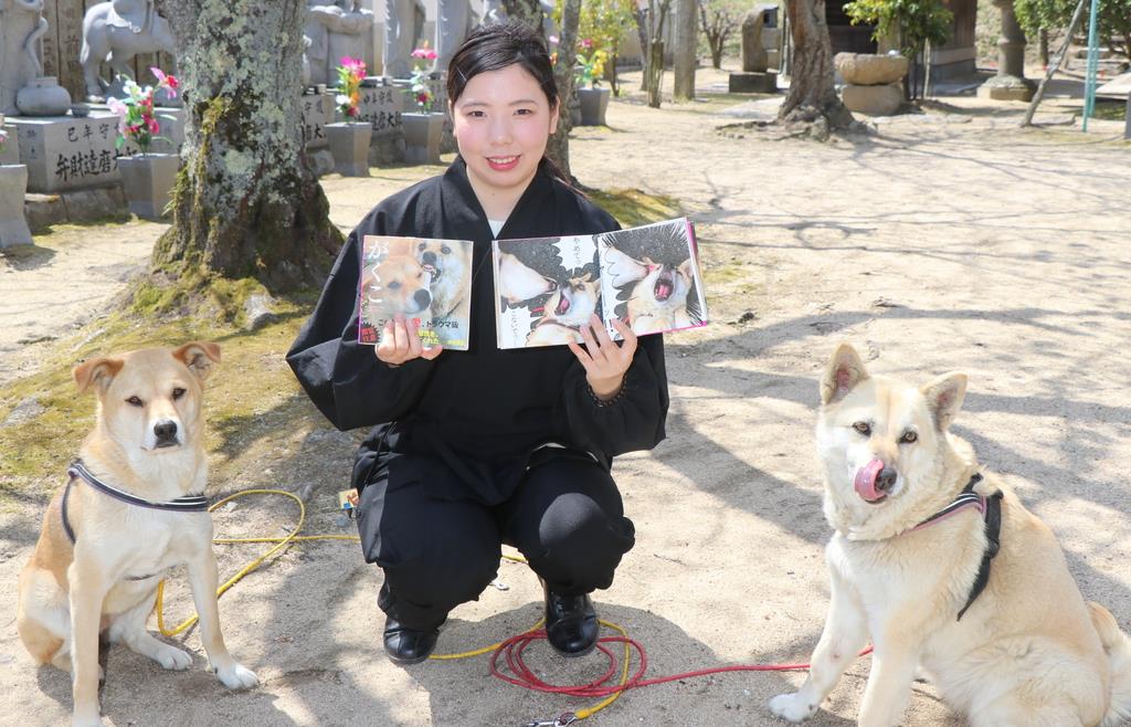 じゃれあう かみつき顔人気 こてつ なむ 写真集に 岡山 産経ニュース