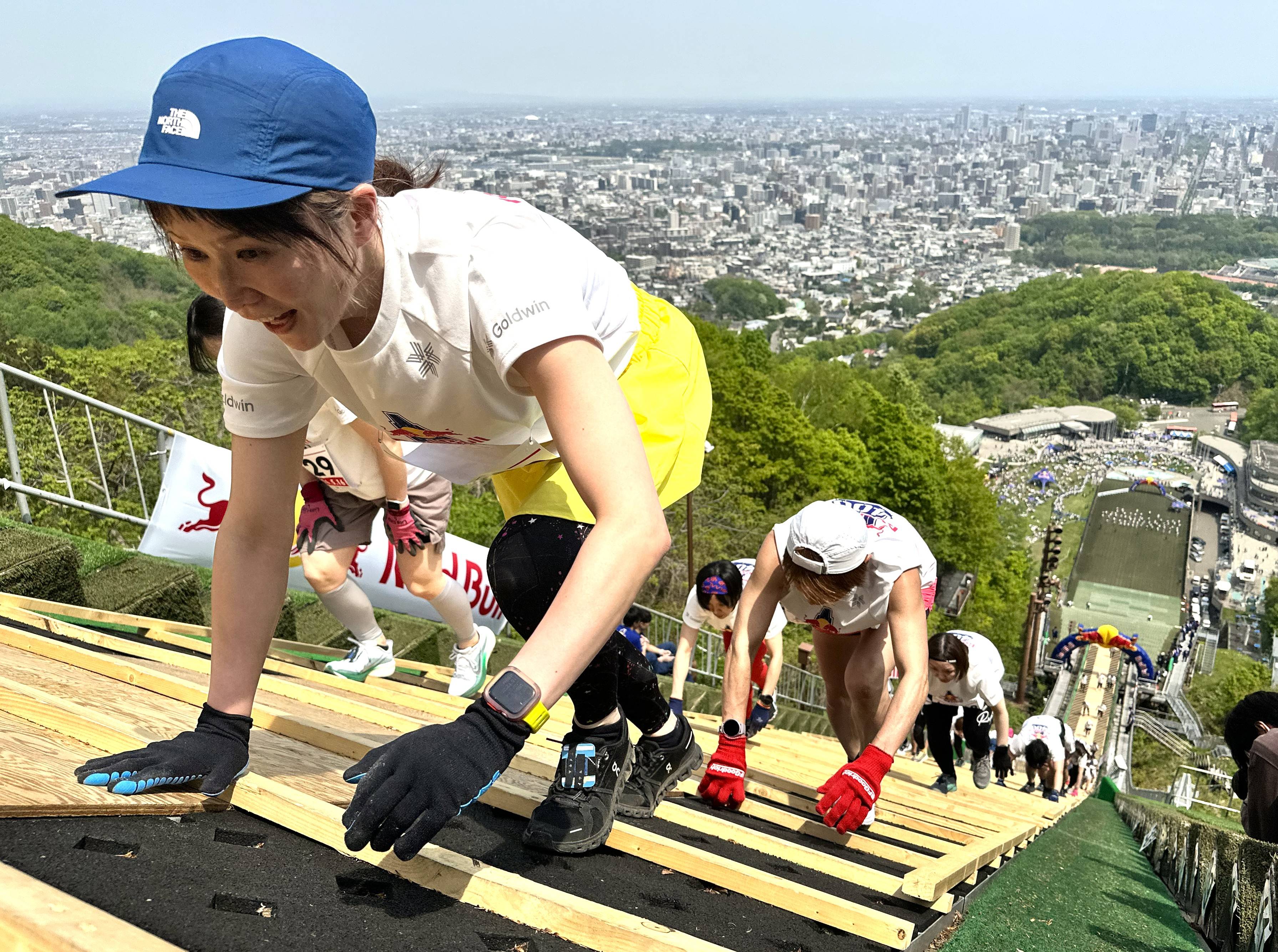 札幌・大倉山ジャンプ競技場で「世界で最も過酷な400メートル走」全国
