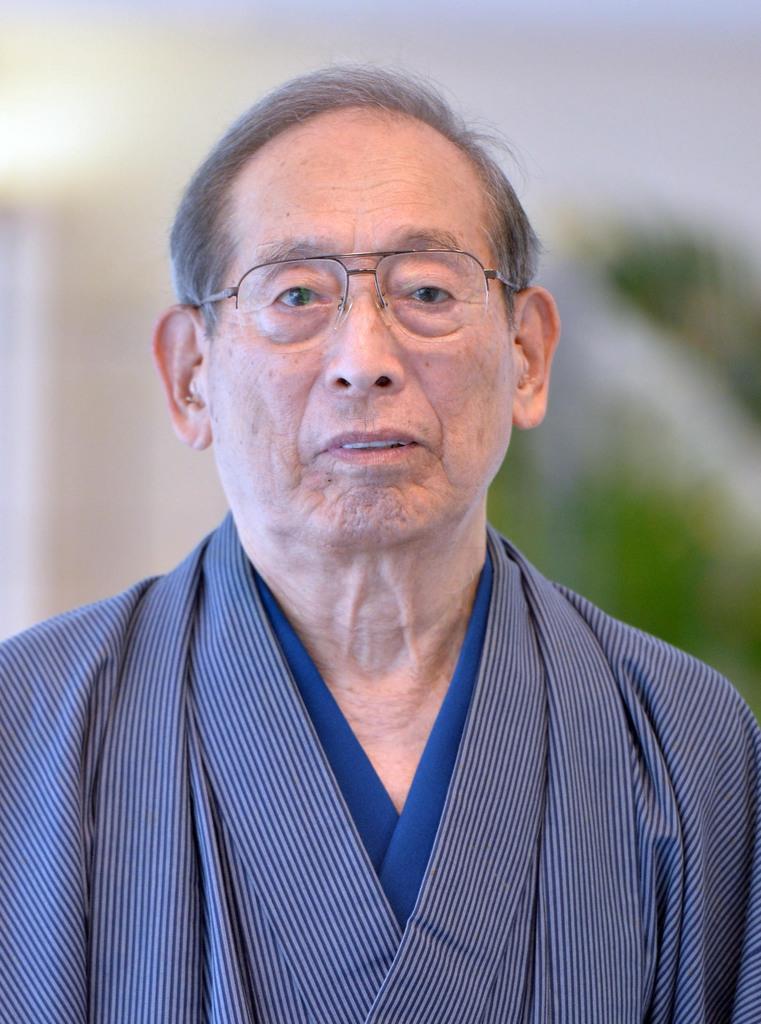 笑福亭松之助さん死去 明石家さんまさん師匠、上方落語界の最長老