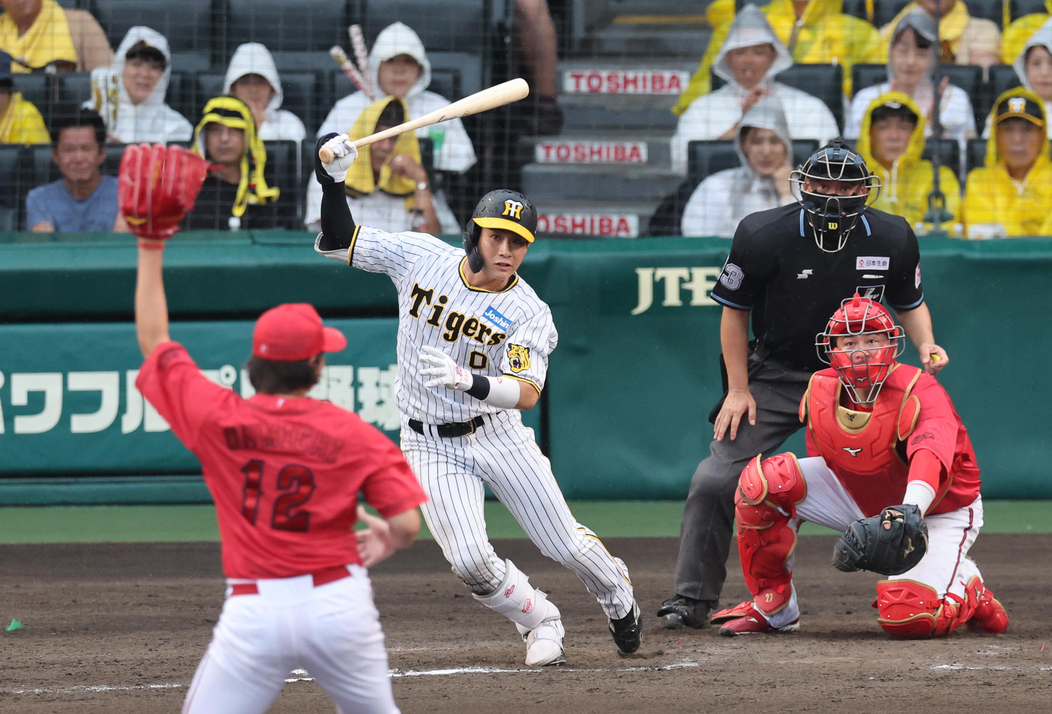 阪神タイガース 木浪聖也選手 実使用バッティンググローブ - 野球