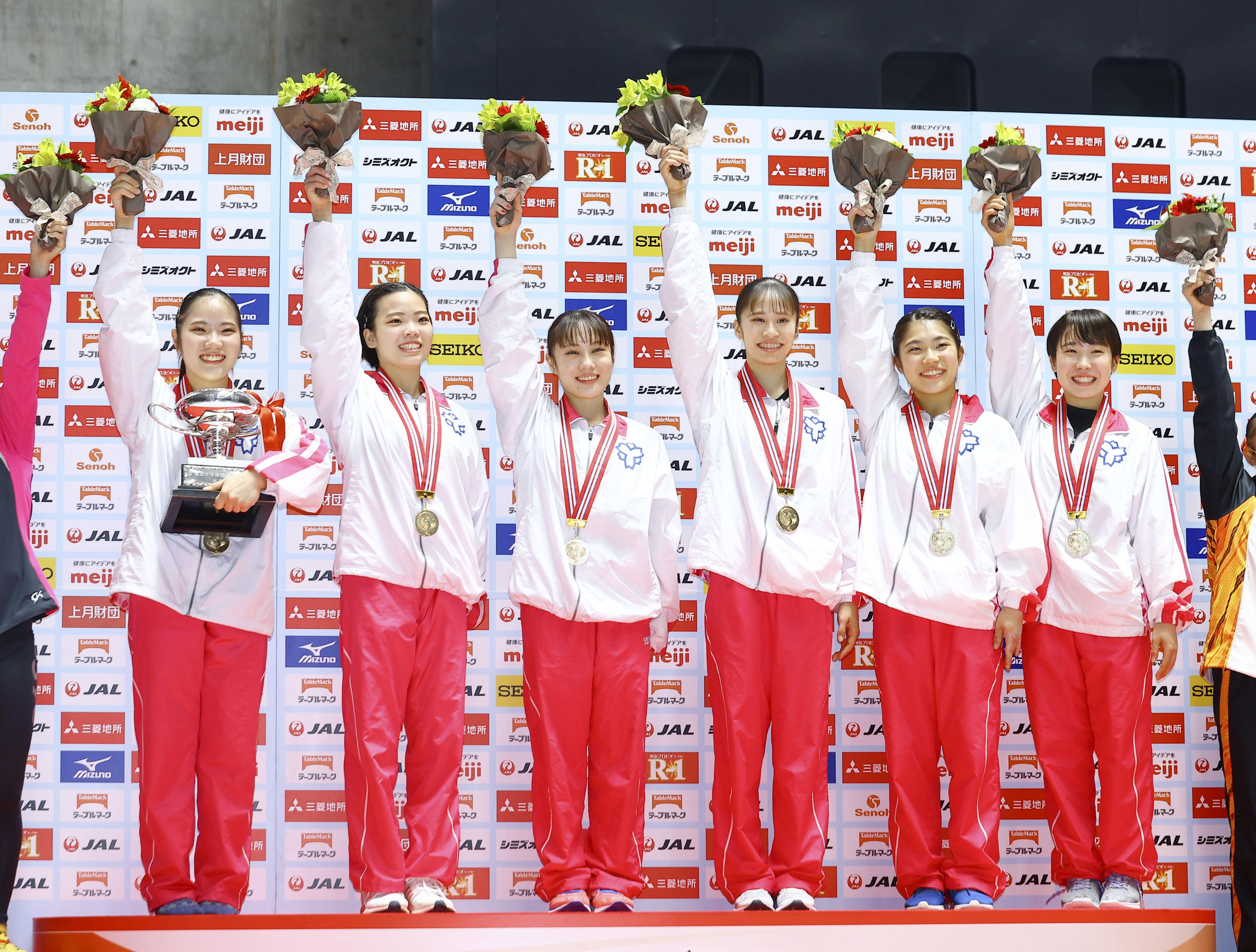フォトギャラリー】女子は日体大V7 全日本体操団体開幕 - 産経ニュース