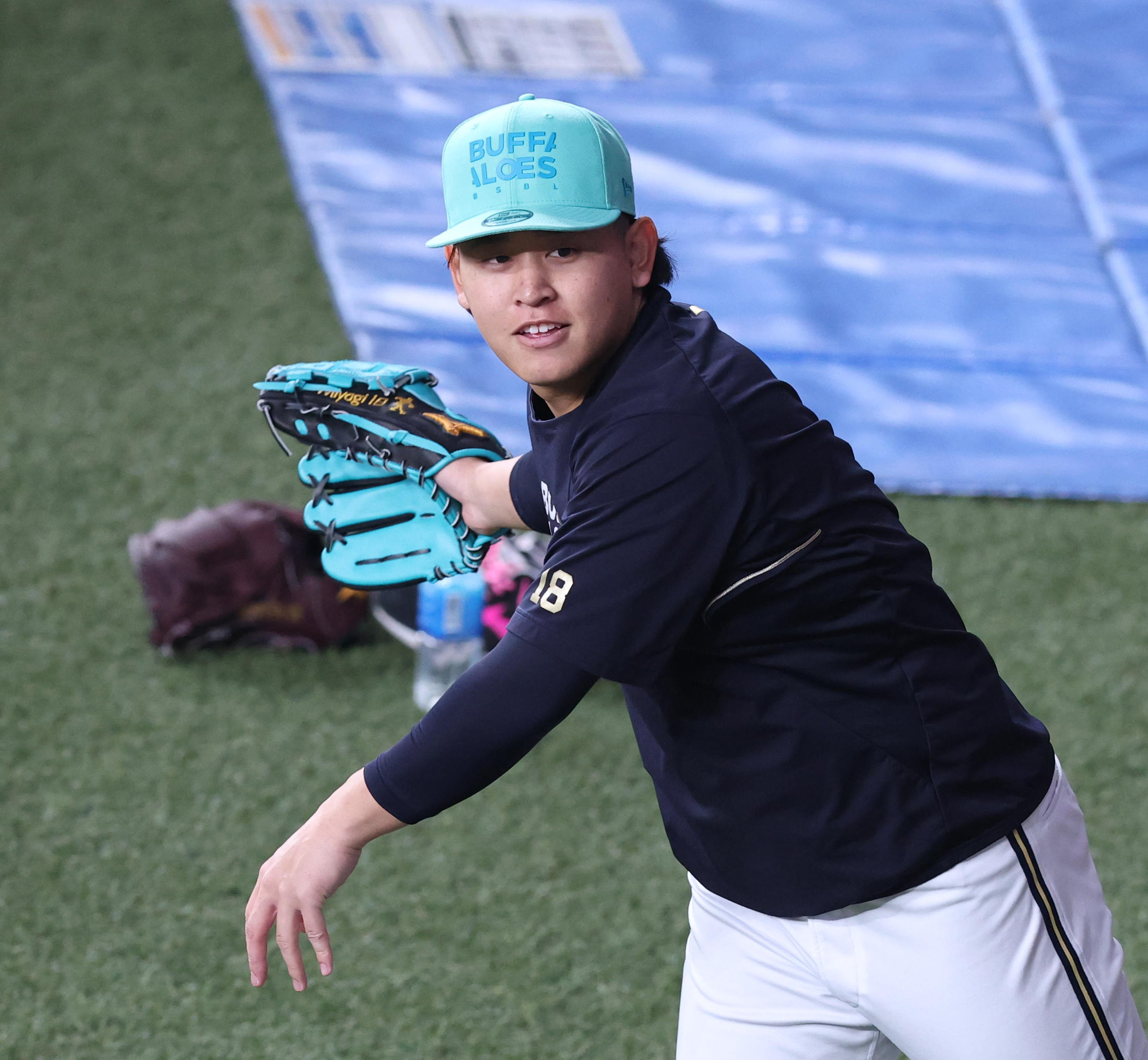 オリックス・宮城大弥、28日の楽天戦との開幕戦へ「負けないように勝ち