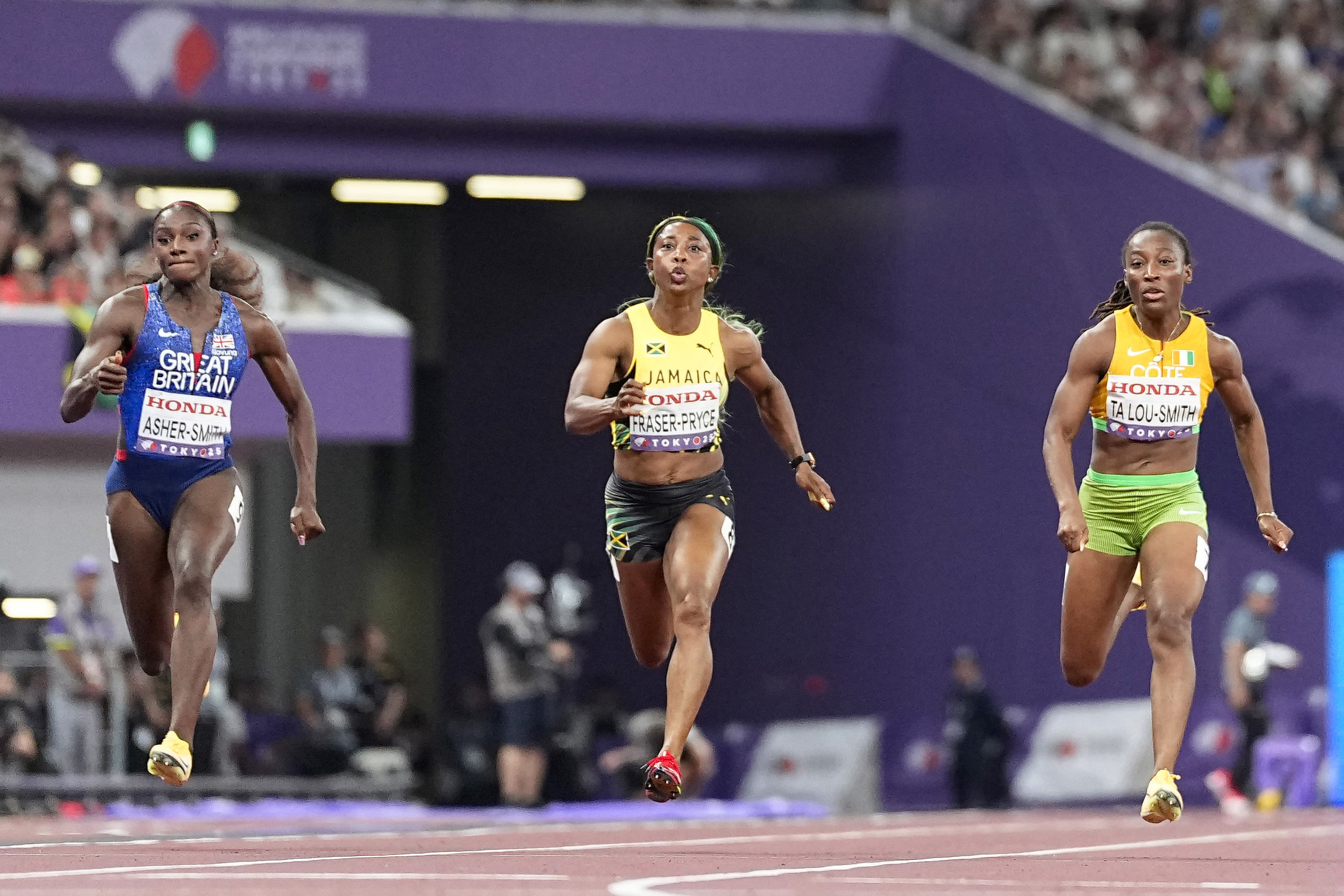 派手髪フレーザープライス、20日予選の女子400mリレーが最後の世界舞台