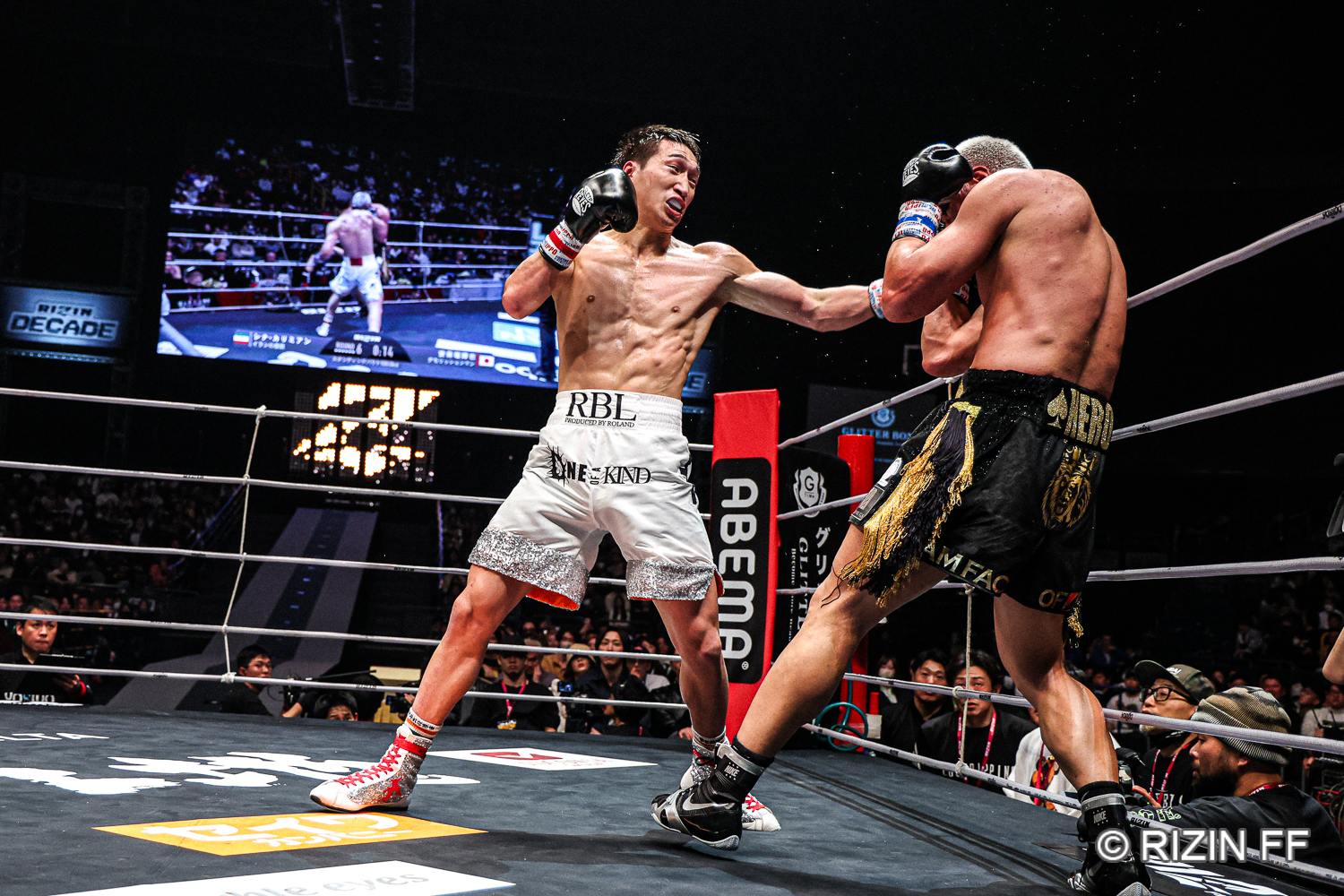 雷神番外地】波乱の大将戦…安保瑠輝也がシナ・カリミアンとの殴り合い