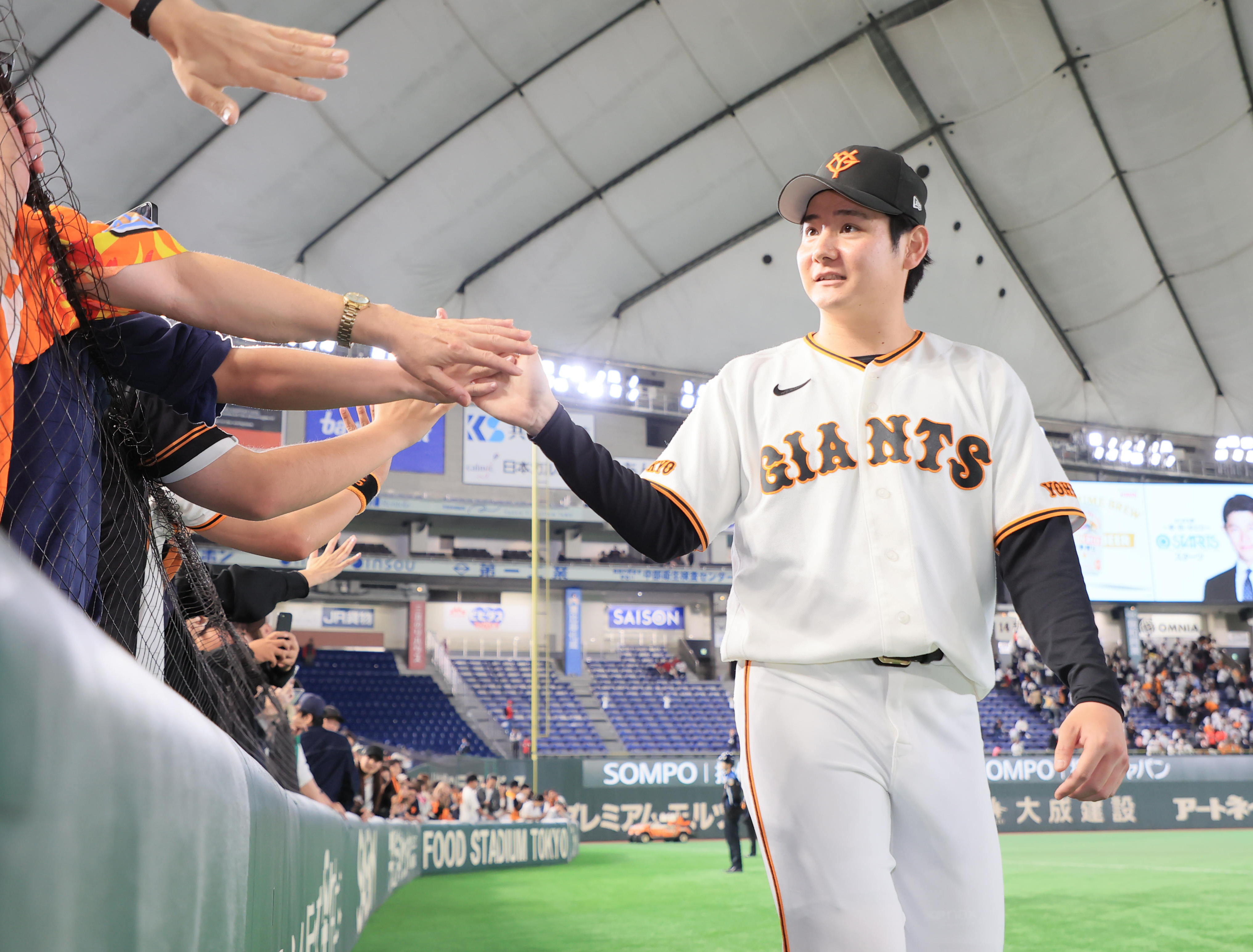巨人D1位・竹丸和幸、リーグトップに並ぶ4勝目 球団新人左腕の歴史的1