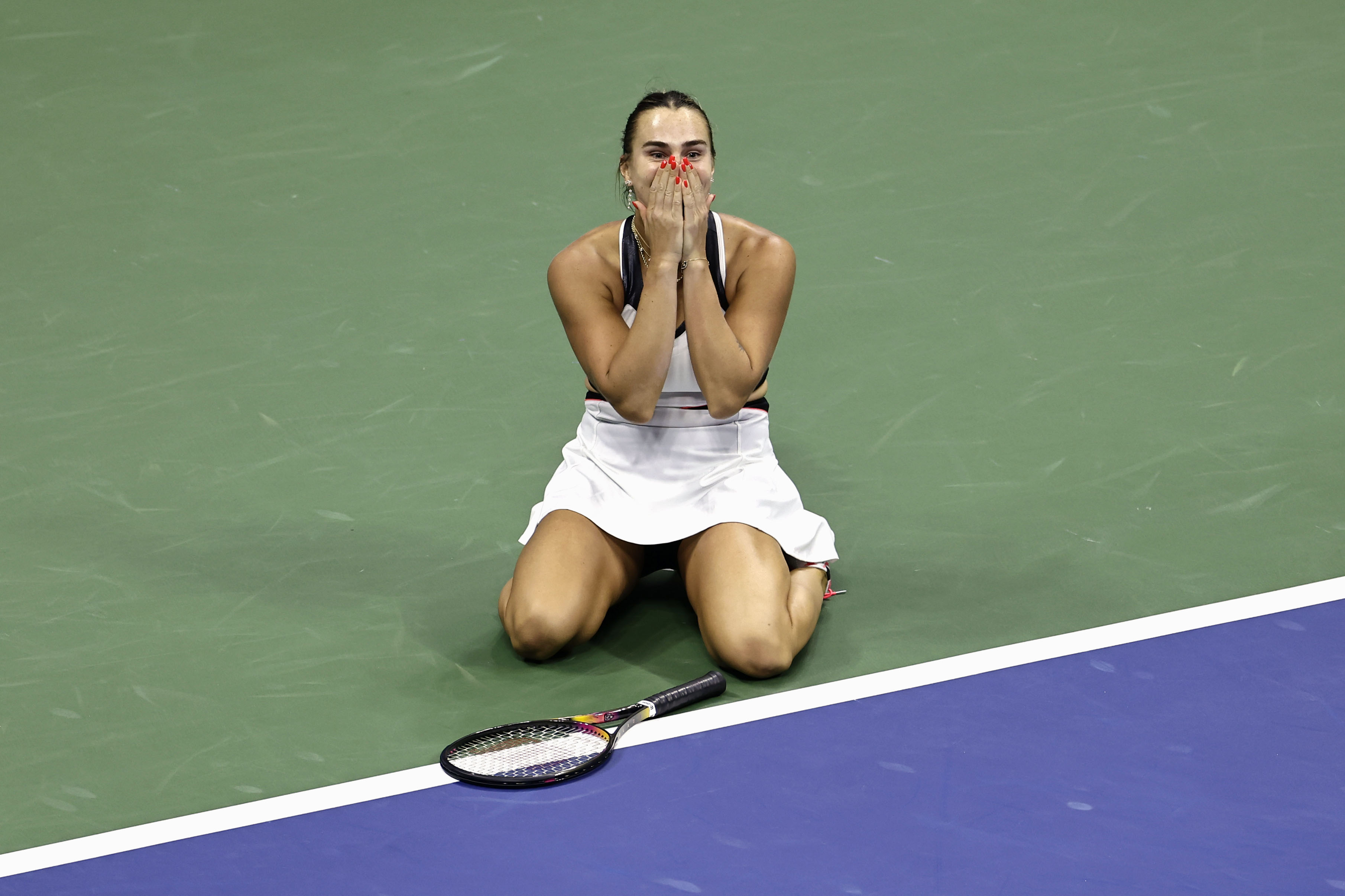 女子テニス チャンピオン　アリーナサバレンカ　直筆サイン入りフォト サバレンカが2連覇「自分をとても誇りに思う」／全米テニス - サンスポ