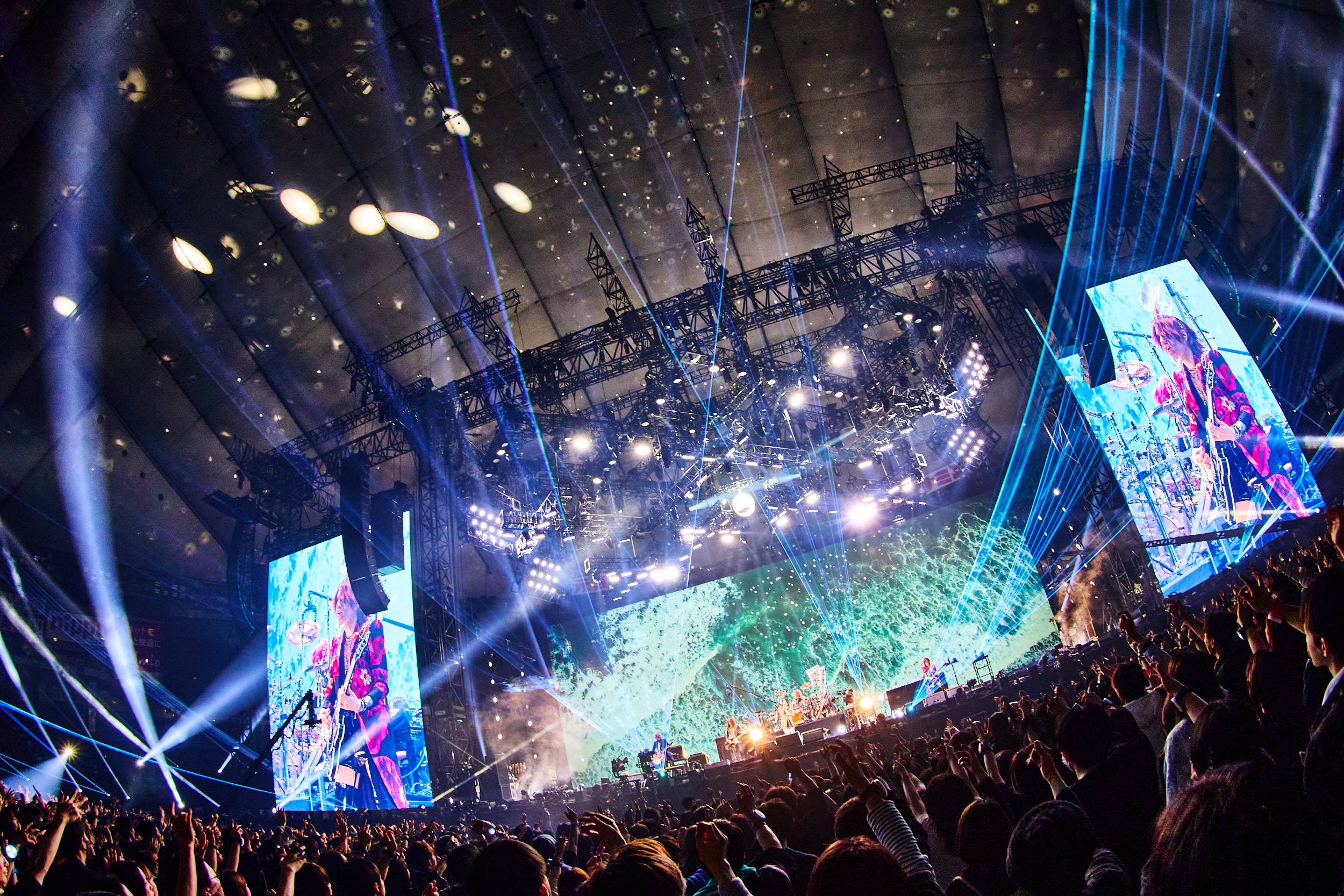LUNA SEA、東京ドームを熱く黒く…結成35周年記念ツアーグランド 