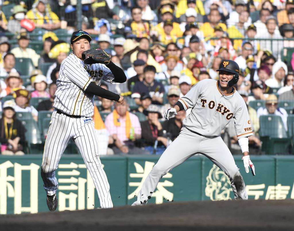 阪神、甲子園で巨人に3タテ食らう 守備のもろさ露呈 - 産経ニュース