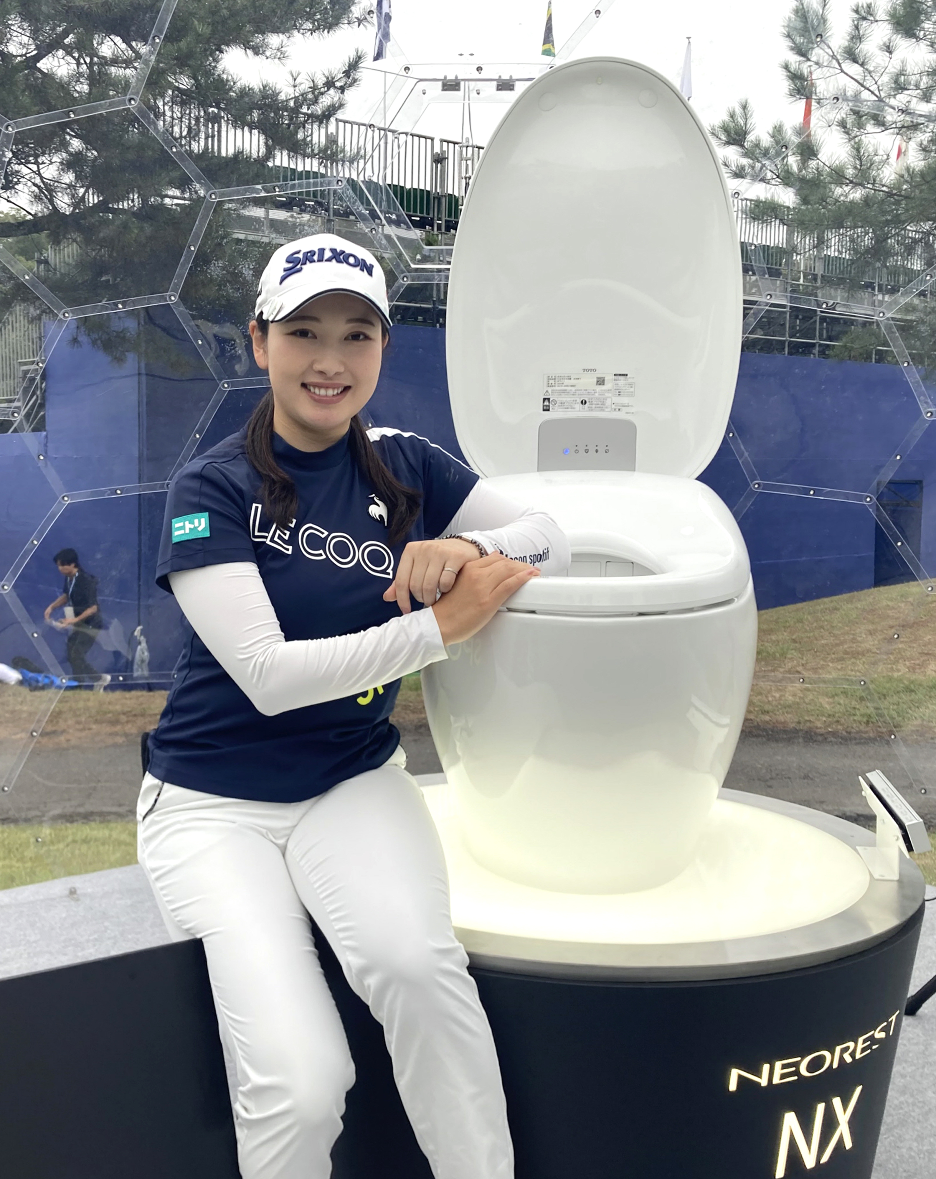 小祝さくら、優勝副賞の最上級トイレにうっとり「欲しいです」／国内