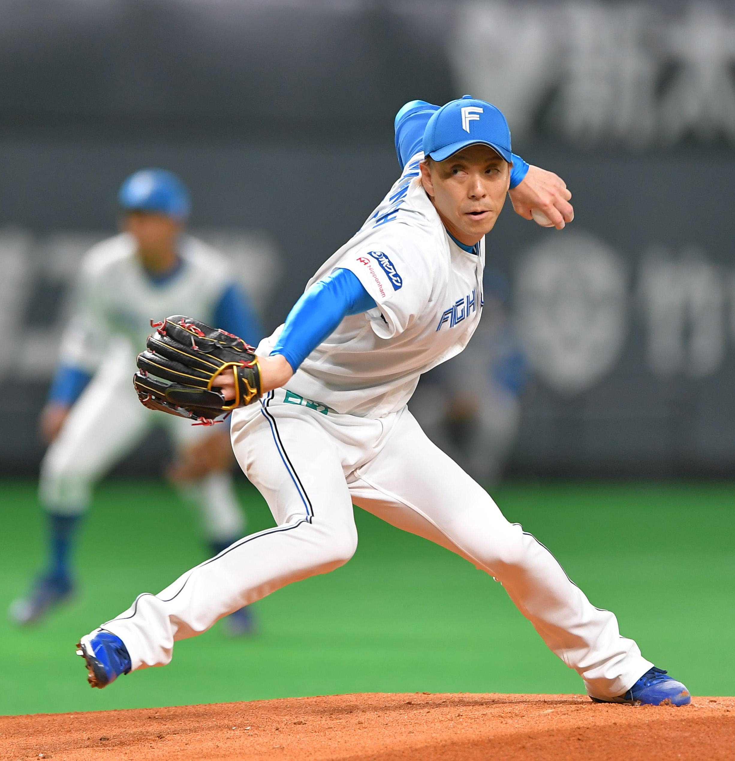 日本ハムファイターズ 宮西選手 ピンバッジ 返品交換不可 - 応援グッズ