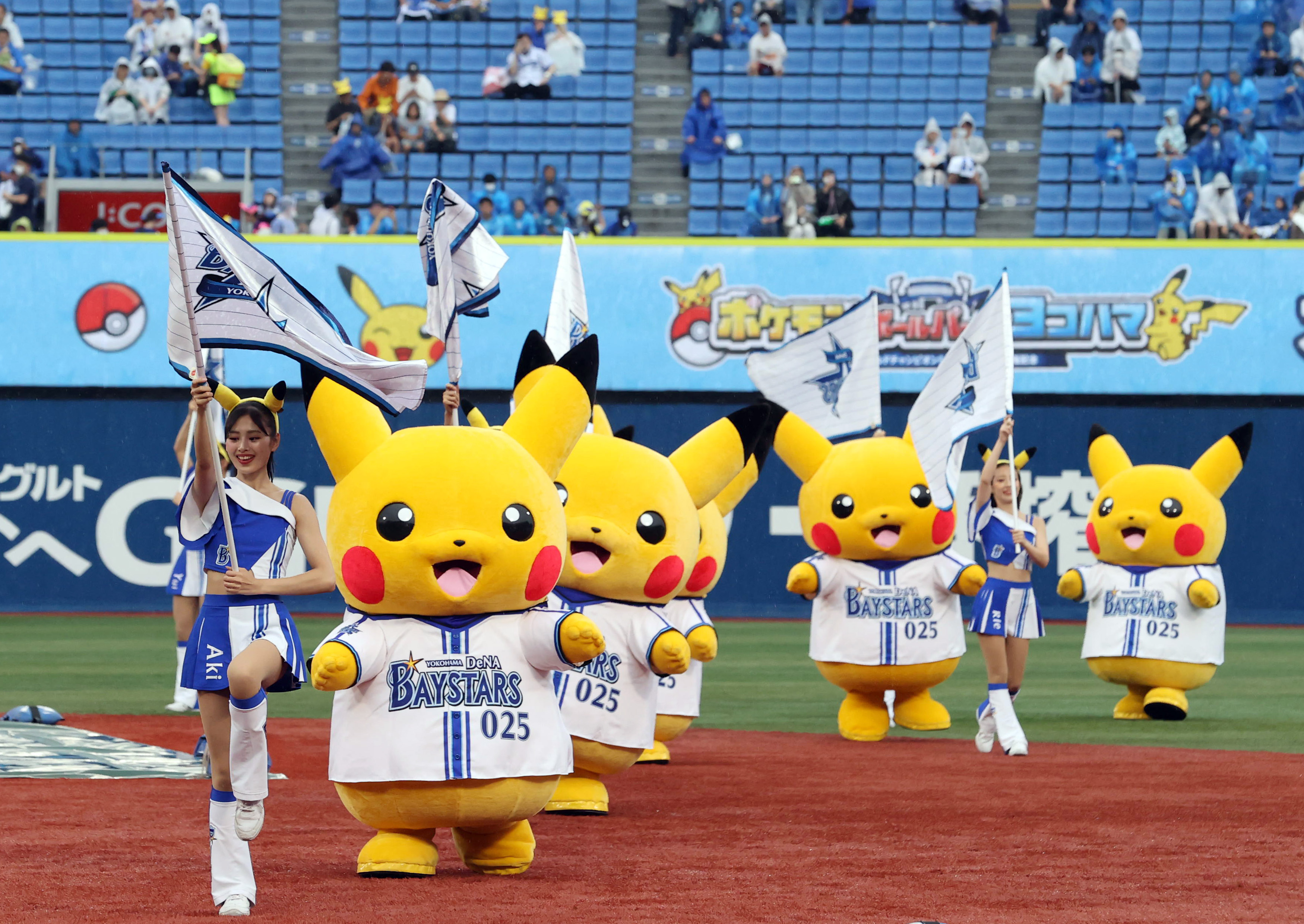 ＤｅＮＡー中日戦で特別イベント「ポケモンボールパーク ヨコハマ」が開幕 ハマスタ大盛り上がり - サンスポ