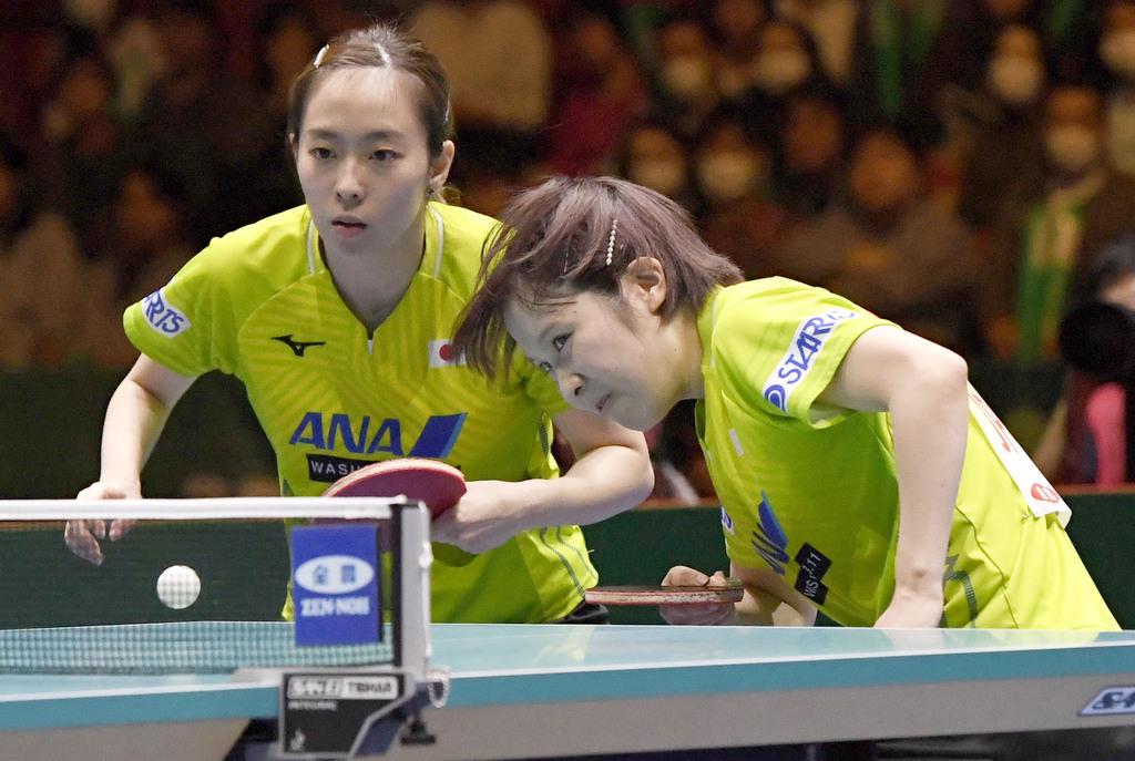 日本女子、韓国破り決勝進出 卓球Ｗ杯、中国と激突 - 産経ニュース
