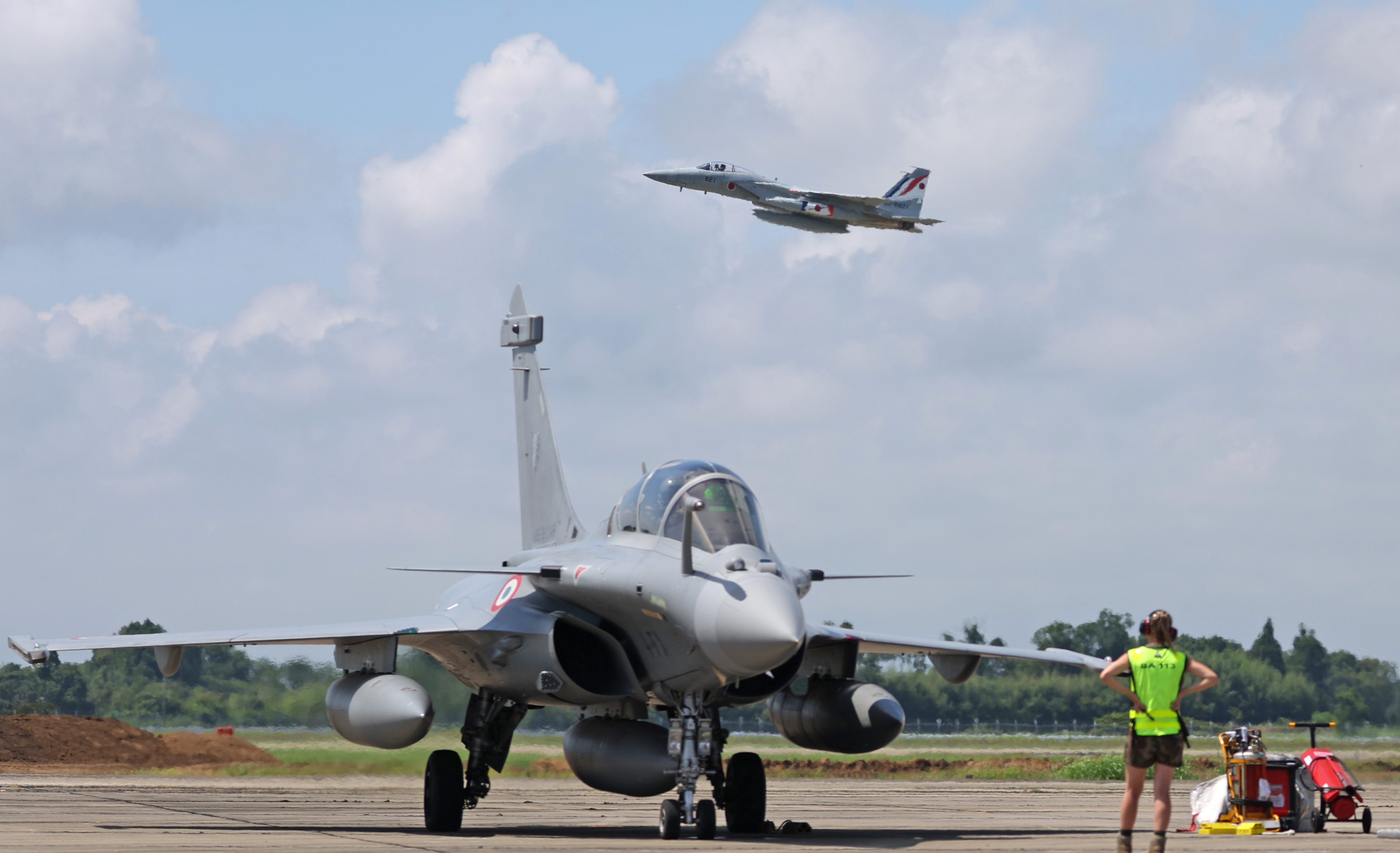 防衛最前線】「疾風」仏ラファール戦闘機初来日 対中念頭に連携 - 産経