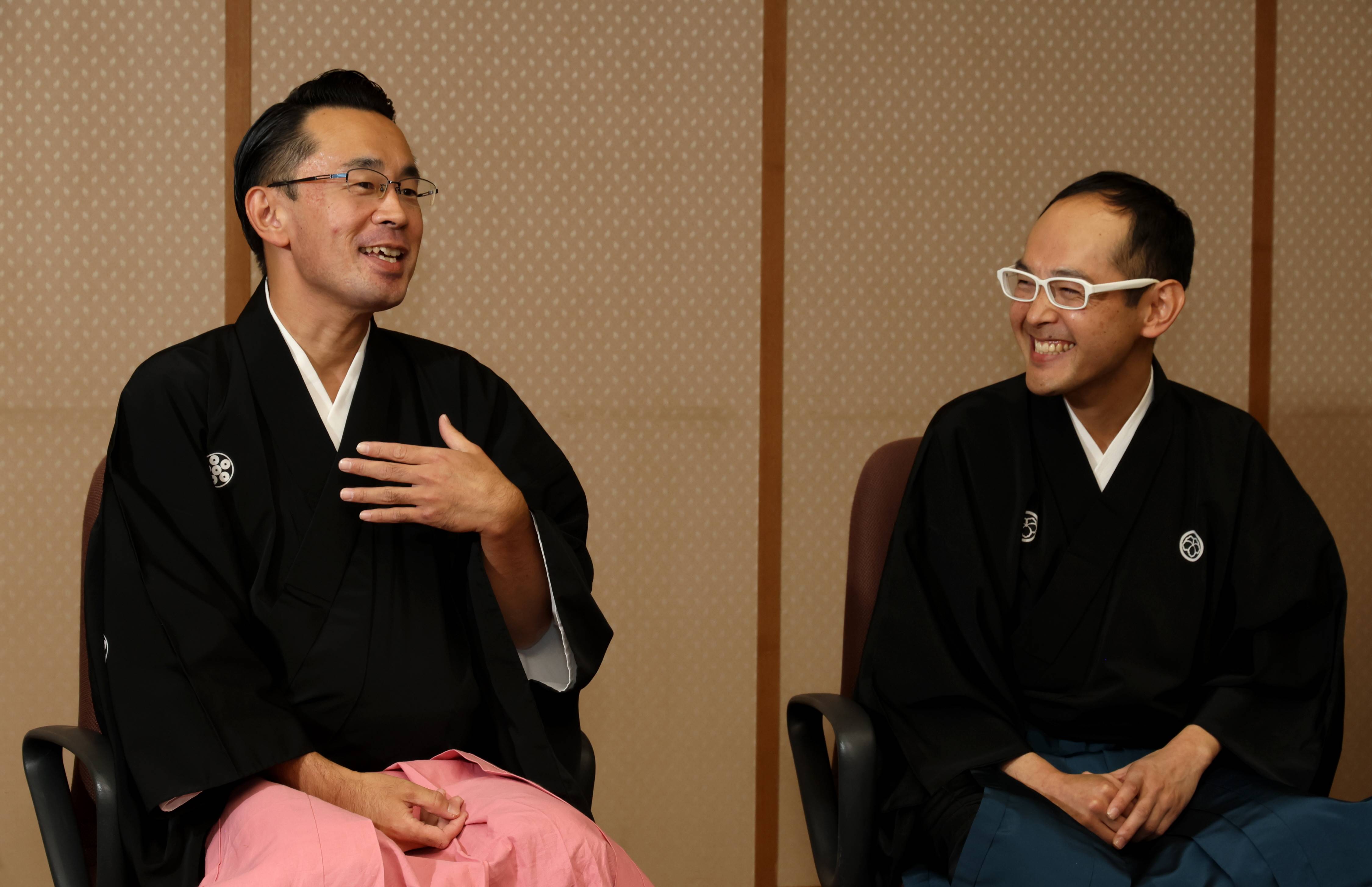 劇場飛び出し、迫力や繊細さを目の前で 豊竹靖太夫と鶴澤清公「素