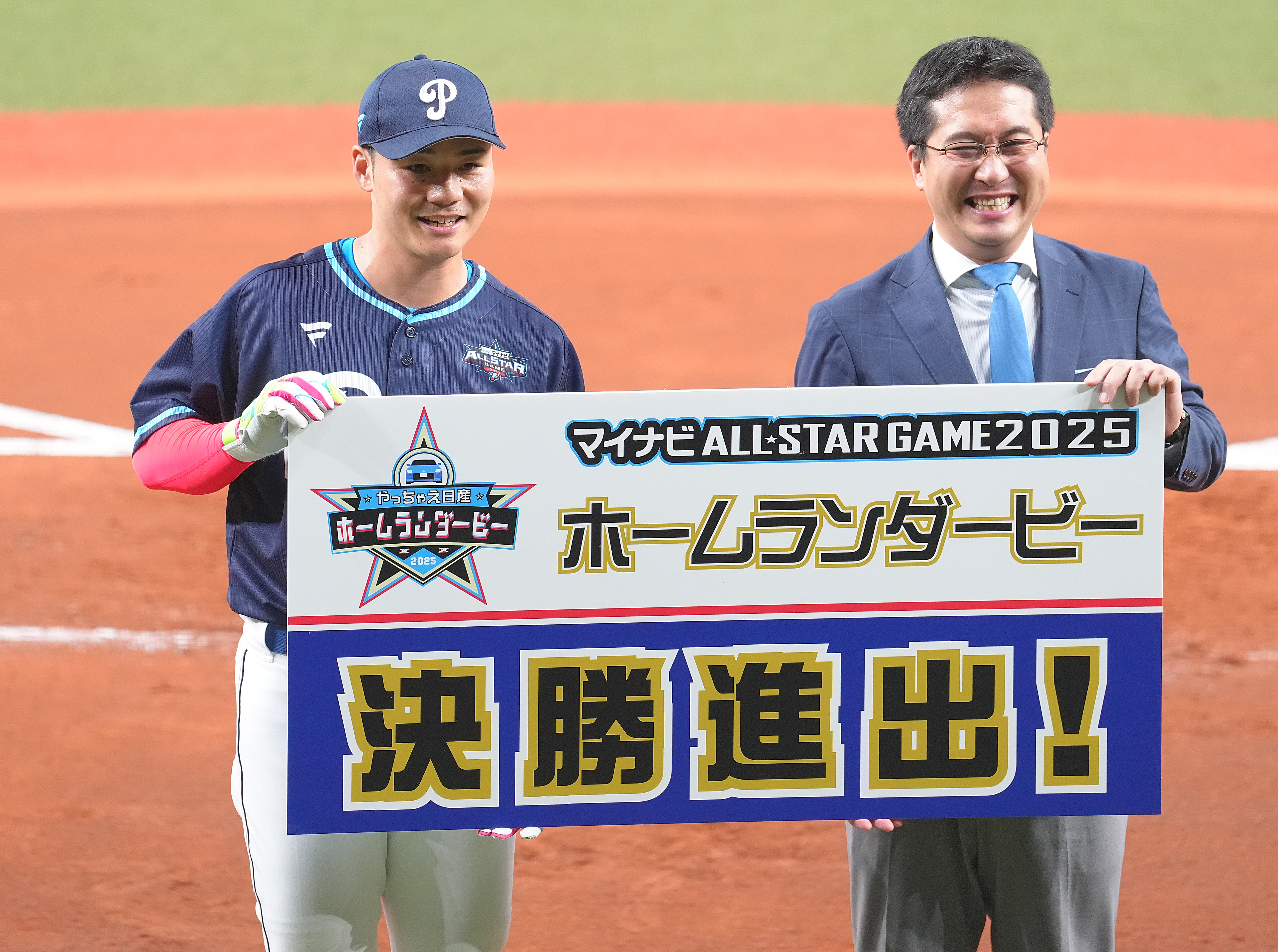 日本ハム・清宮幸太郎がホームランダービー決勝進出 阪神・佐藤輝との