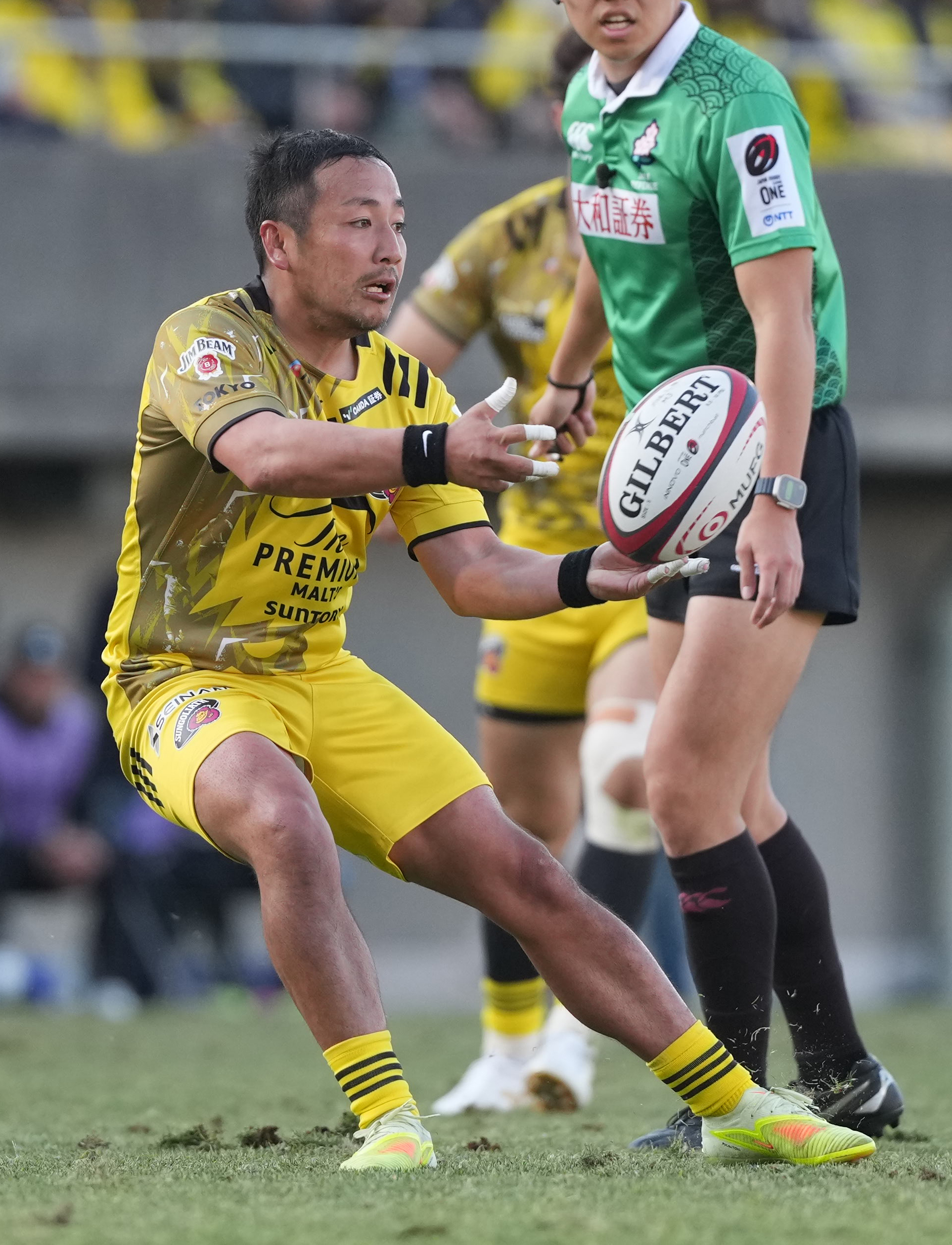 東京SG、今季限りで現役引退の元日本代表2人、SH流大とCTB中村亮土が