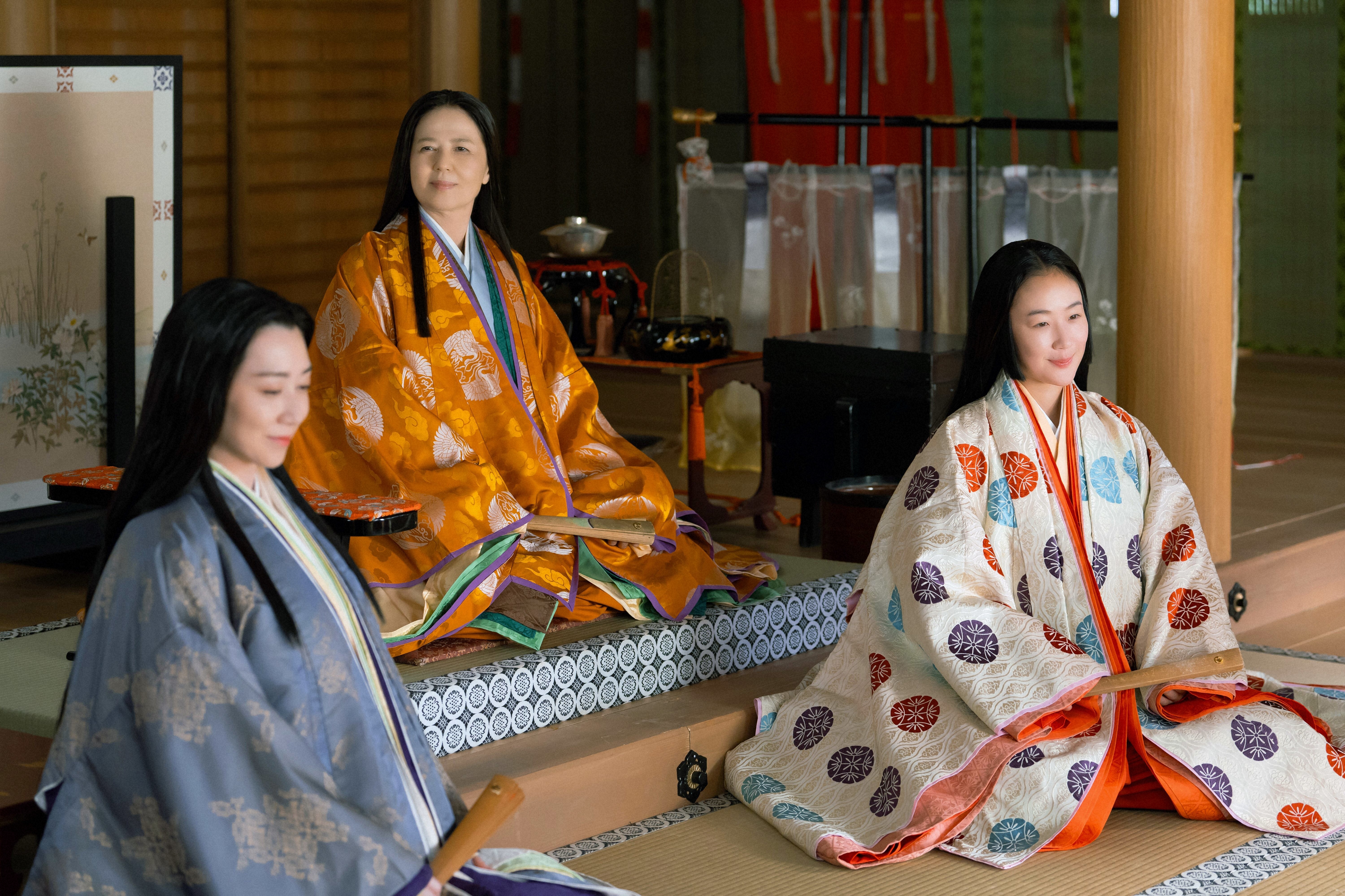 大河ドラマ「光る君へ」第3回 左大臣家の姫たちと交流するまひろ（吉高