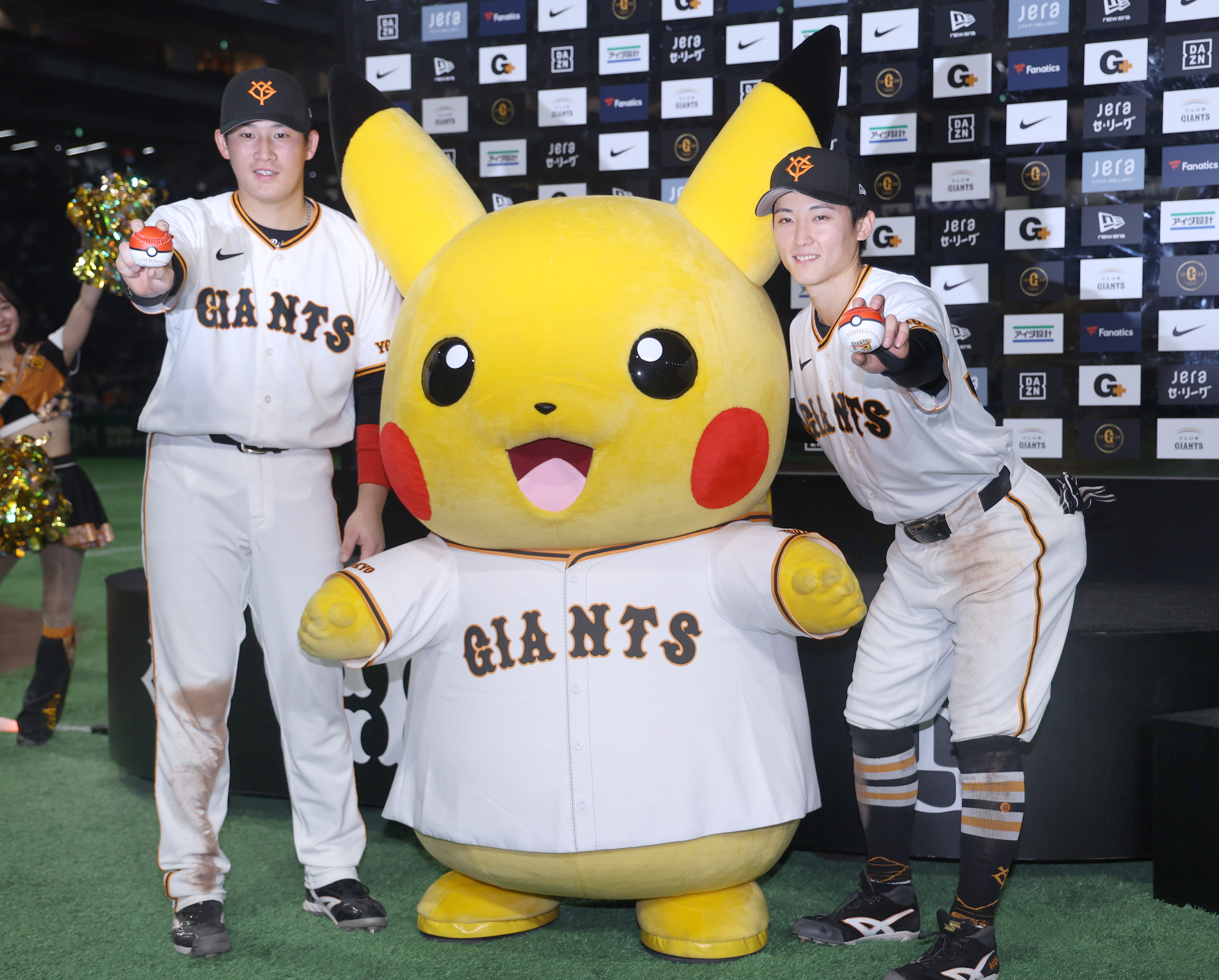 ポケモンとのコラボ試合で躍動！ 巨人・増田陸「野球でもいろんな