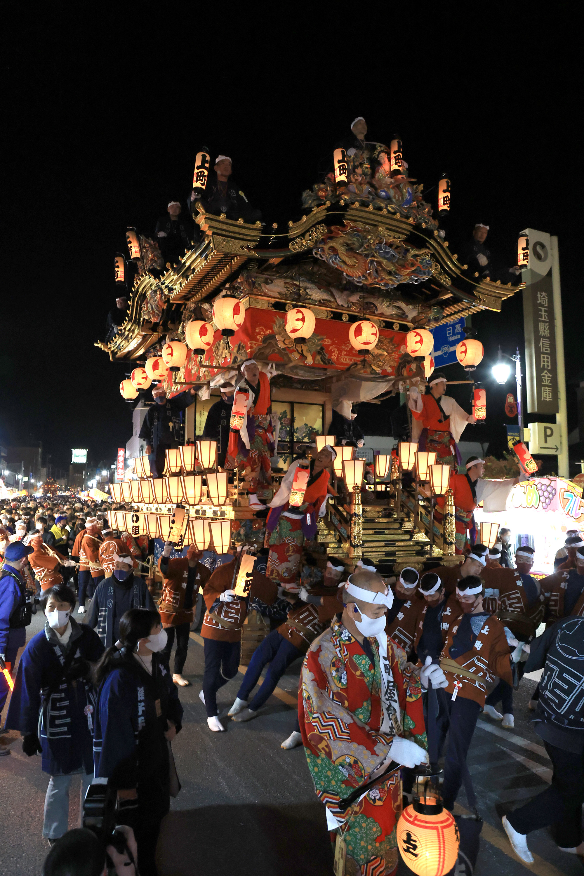 動画】【フォト＆動画】夜の街に壮麗な山車 3年ぶり、秩父夜祭 - 産経