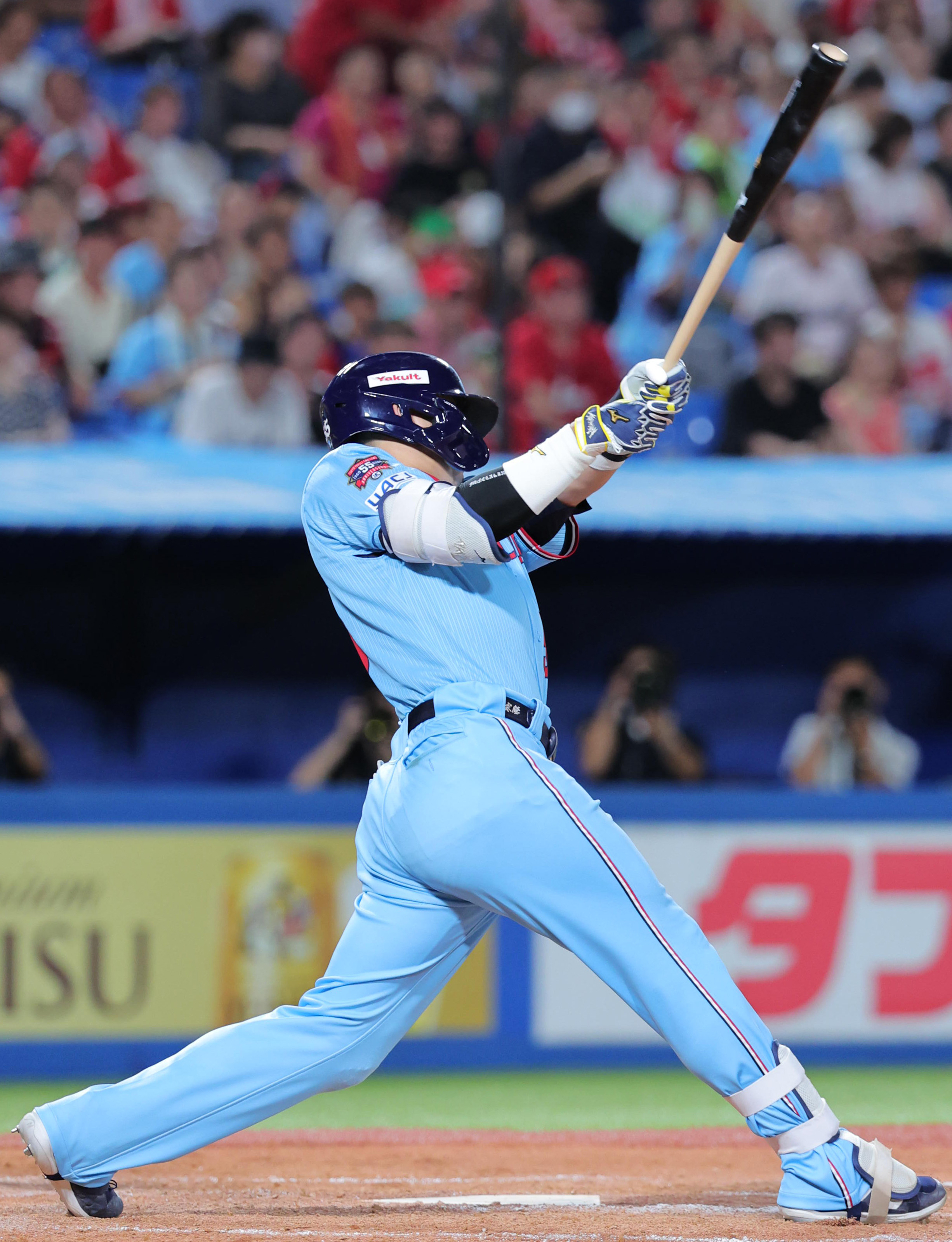 ヤクルト・村上宗隆、今季初の複数本塁打 オールスター含め〝3